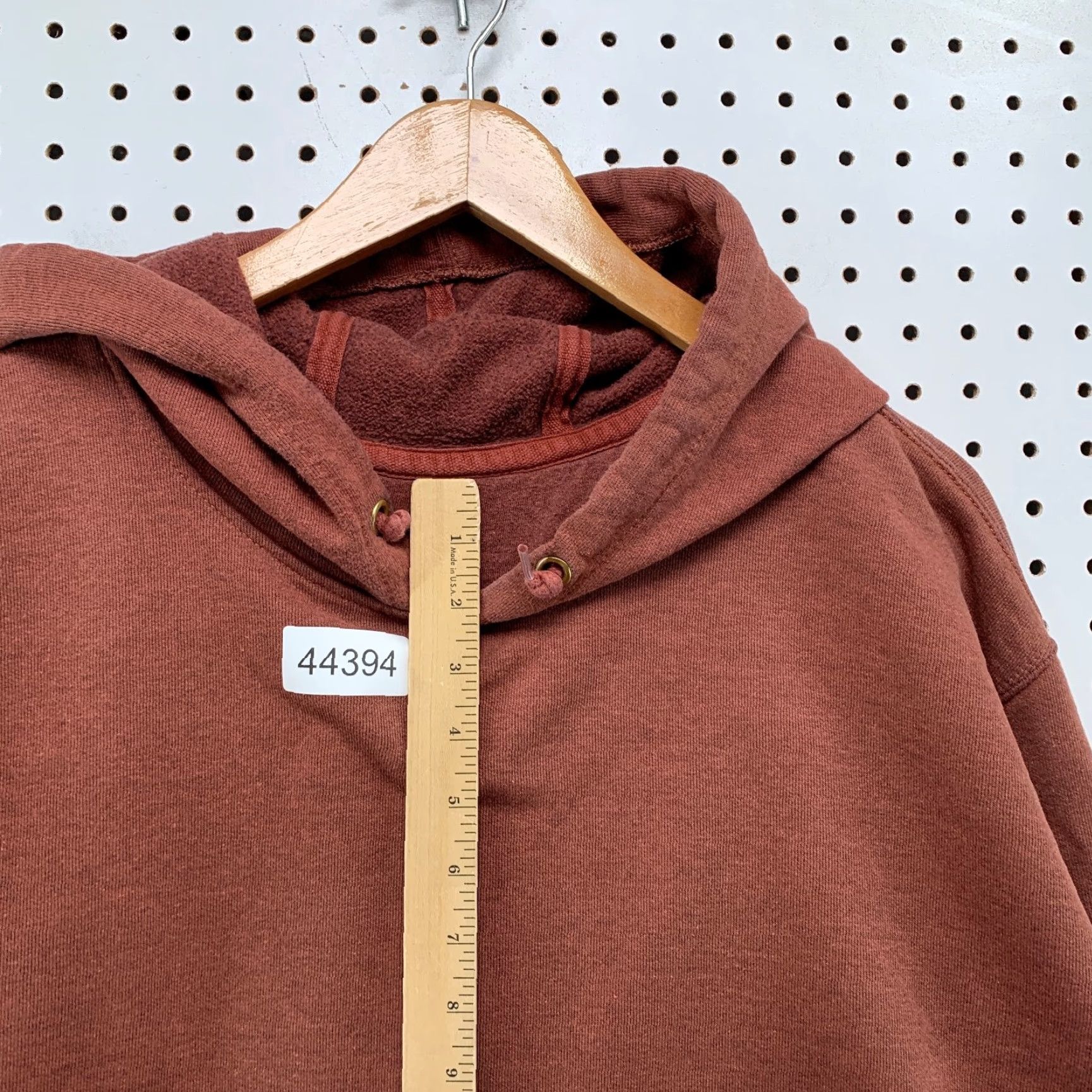 Carhartt VINTAGE Carhartt Sweatshirt Mens 2XL Hooded Heavyweight Rust Red Workwear Size US XXL / EU 58 / 5 - 7 Thumbnail