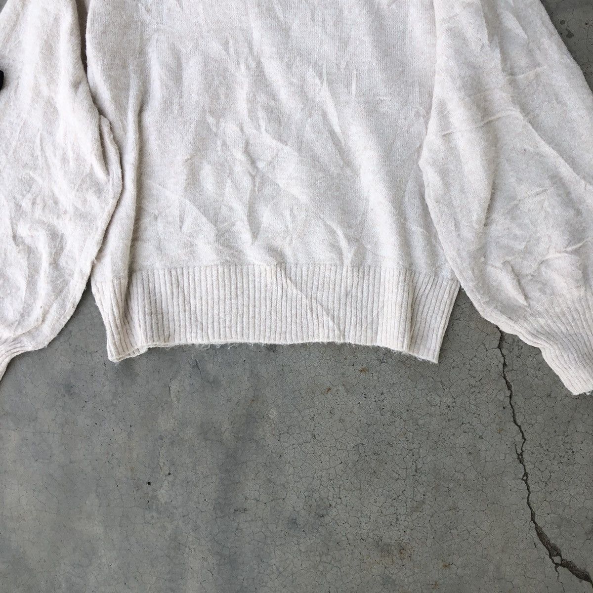 Designer × Vintage 🔴Japanesebrand Knitting Pullover Memeri Baggy Pattern Size US L / EU 52-54 / 3 - 11 Thumbnail