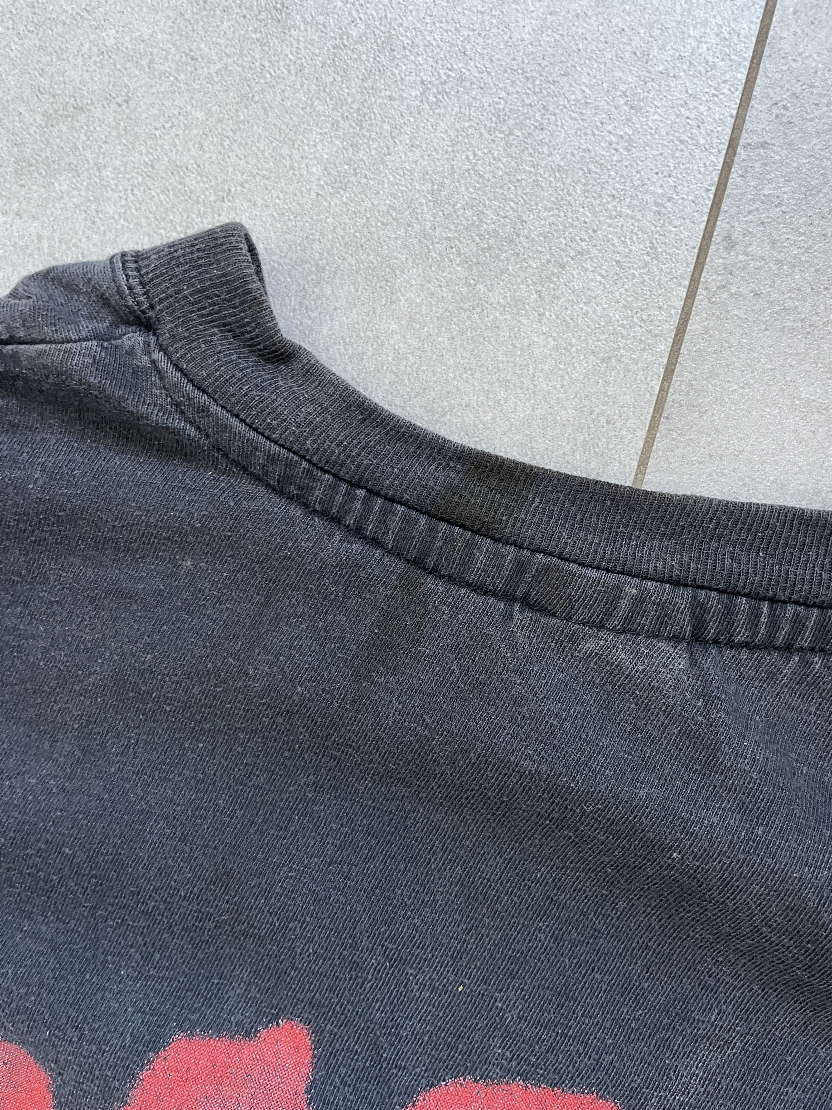 Vintage VINTAGE 90S BOB MARLEY RASTA REVOLUTION BLACK WASHED TEE Size US XL / EU 56 / 4 - 7 Thumbnail