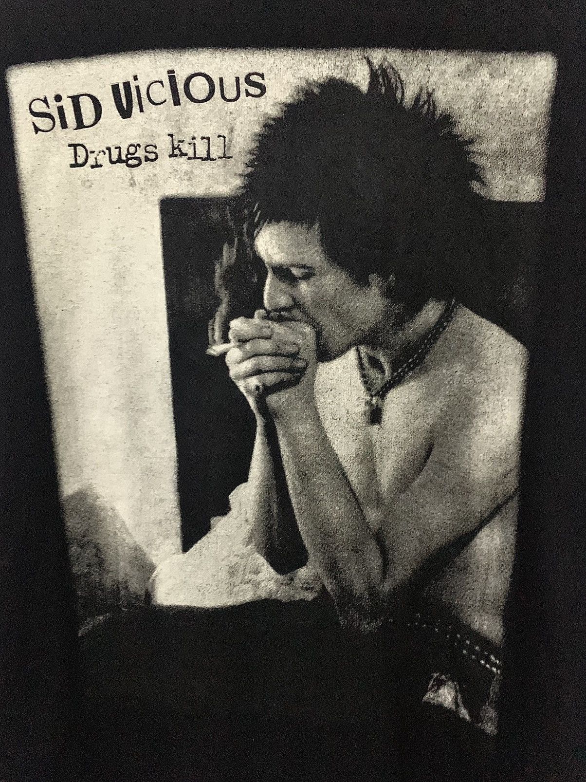 Band Tees Vintage Sid Vicious “Drugs Kill” T-Shirt Size US L / EU 52-54 / 3 - 2 Thumbnail