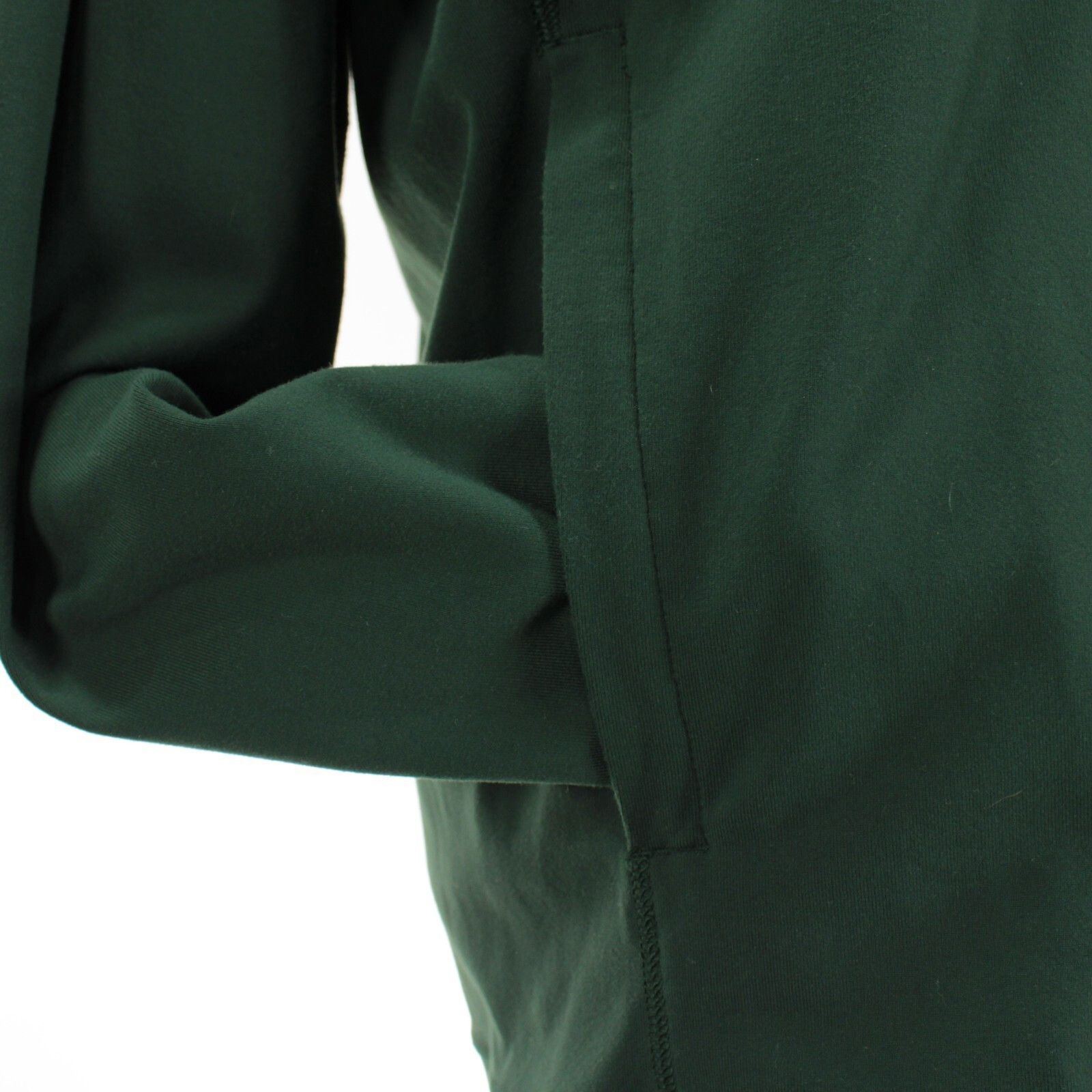 Lululemon Lululemon Full Zip Lightweight Sweatshirt Size L in Green Size US L / EU 52-54 / 3 - 3 Thumbnail