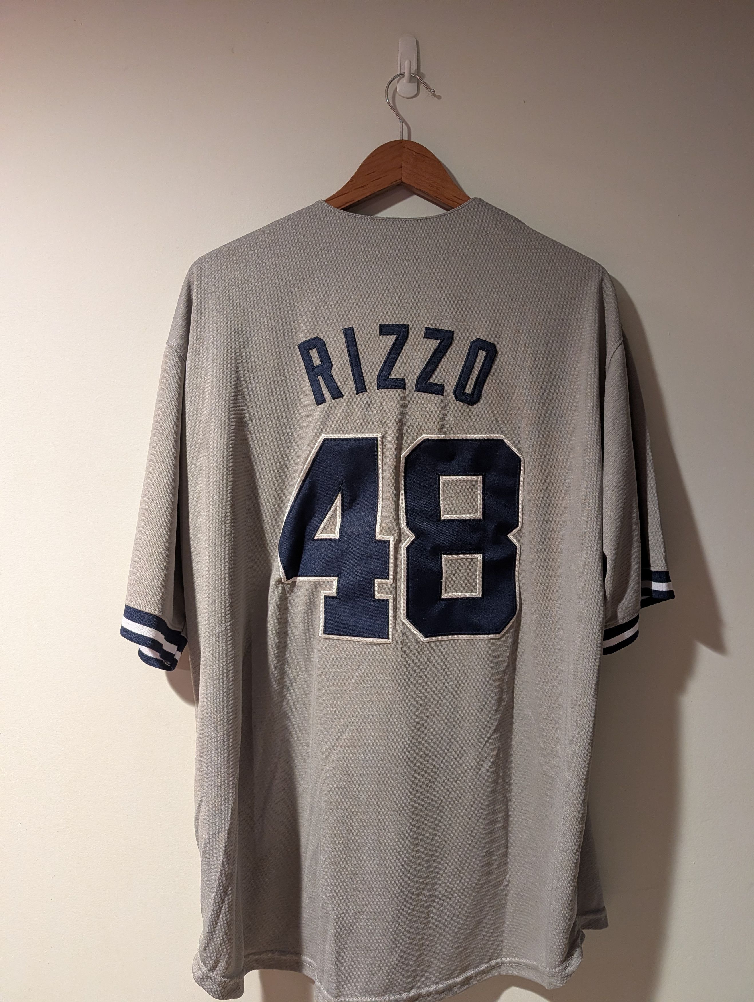 MLB Anthony Rizzo New York #48 Baseball Jersey Classic Authentic Size US XL / EU 56 / 4 - 6 Thumbnail