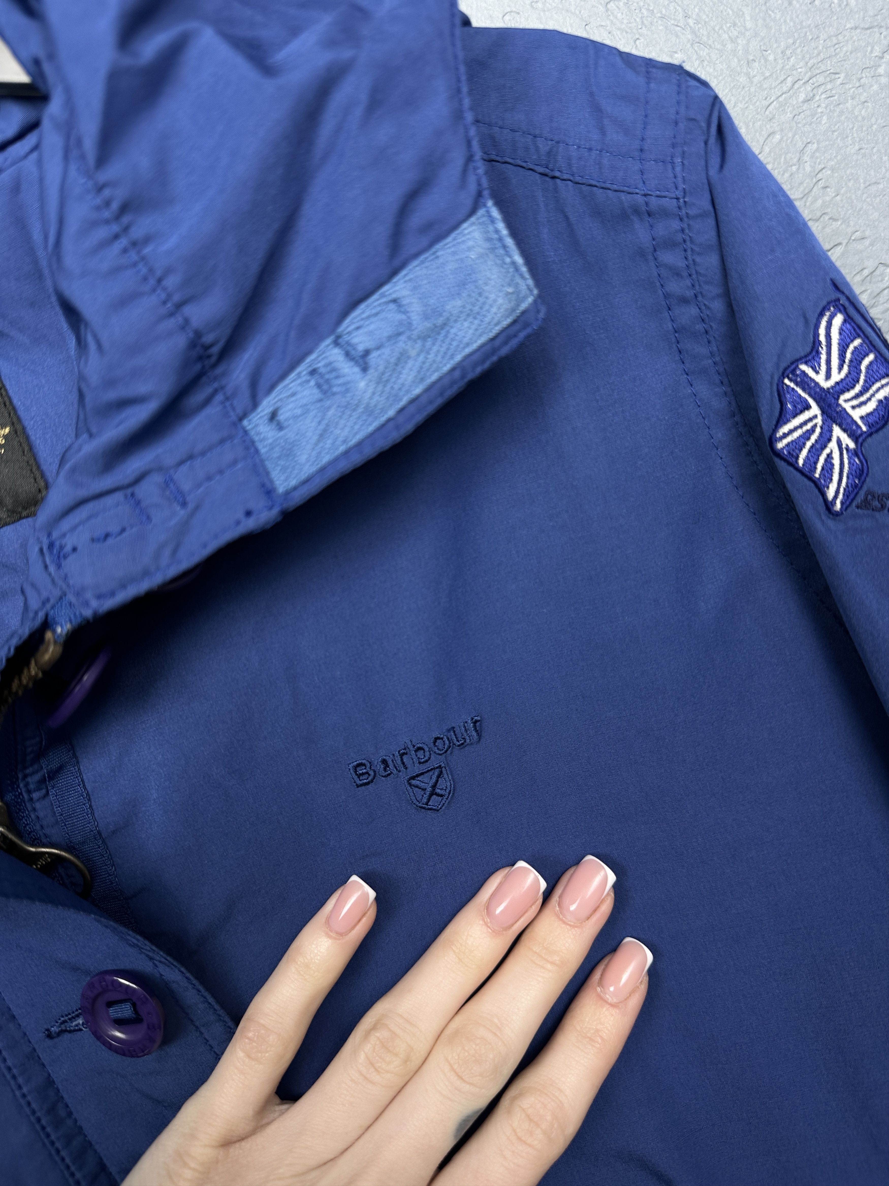 Barbour × Vintage Barbour Womens Vintage Windbreaker Jacket Size M / US 6-8 / IT 42-44 - 4 Thumbnail