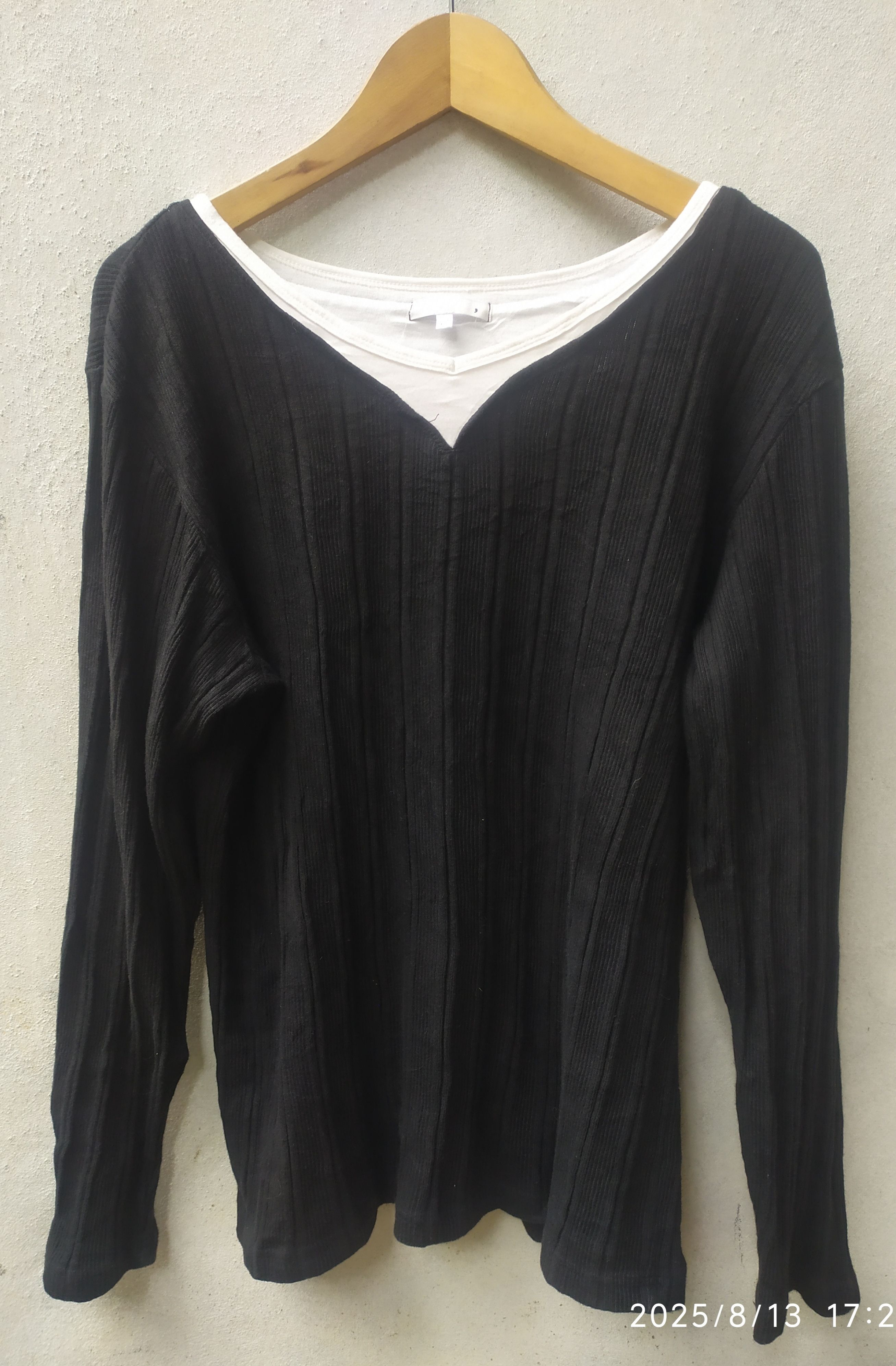 Y2K Japanese double layers long sleeve ifsixwasnine lgb