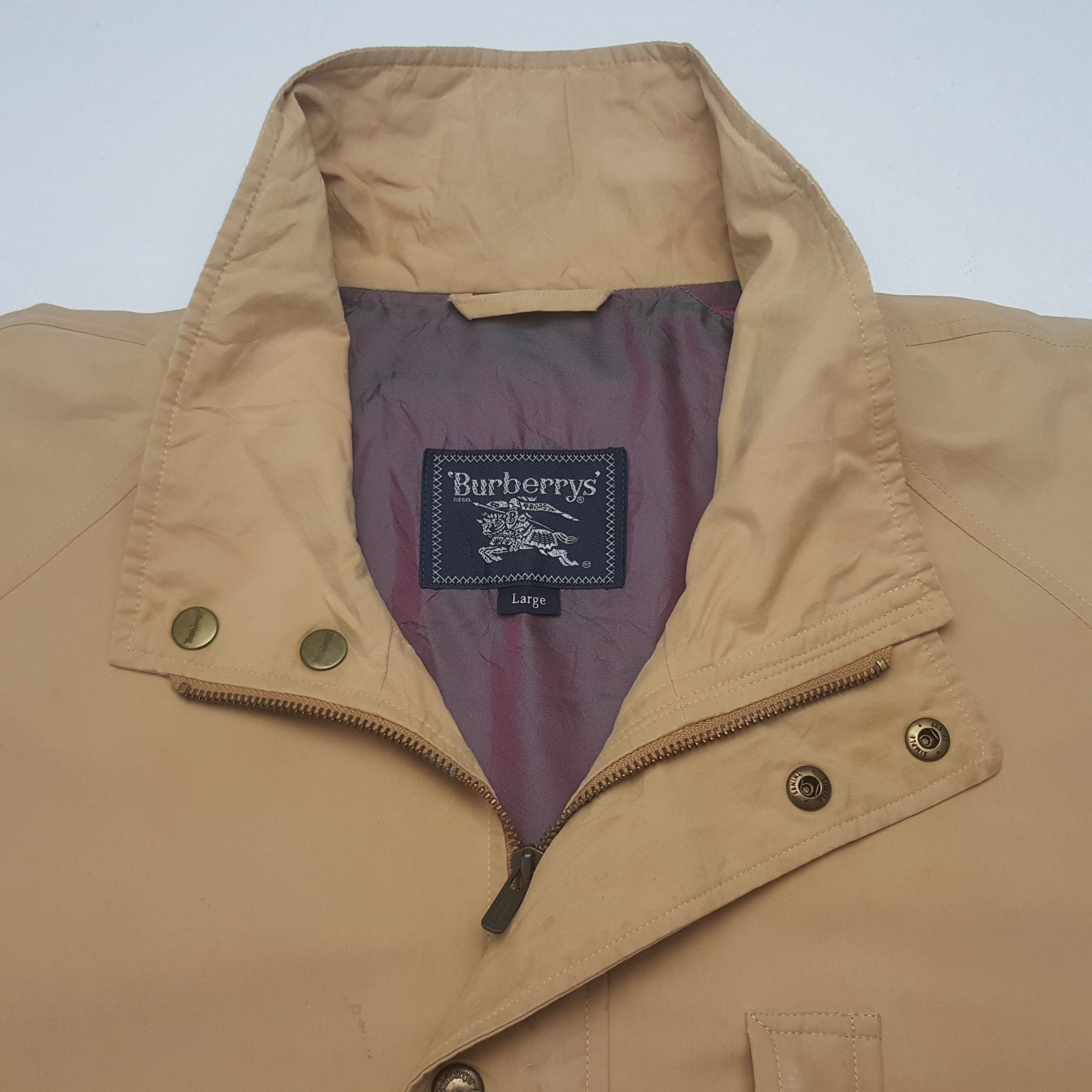 Burberry Vintage Burberrys Italian Brand Jacket C317N1 Size US XL / EU 56 / 4 - 5 Thumbnail