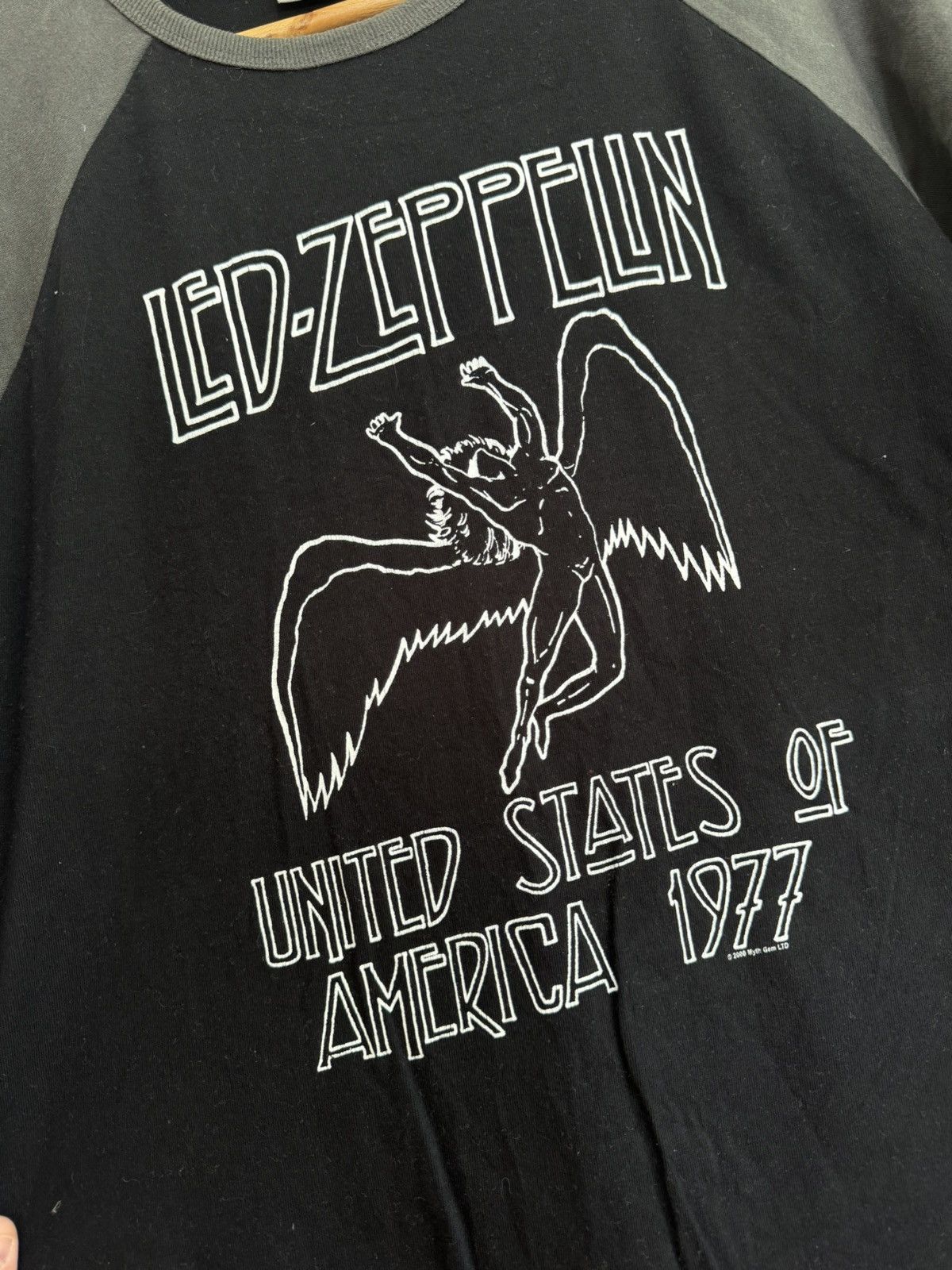 Led Zeppelin Vintage Led Zeppelin 2000 USA 1997 T-shirt Rare Tee Size US XL / EU 56 / 4 - 6 Thumbnail