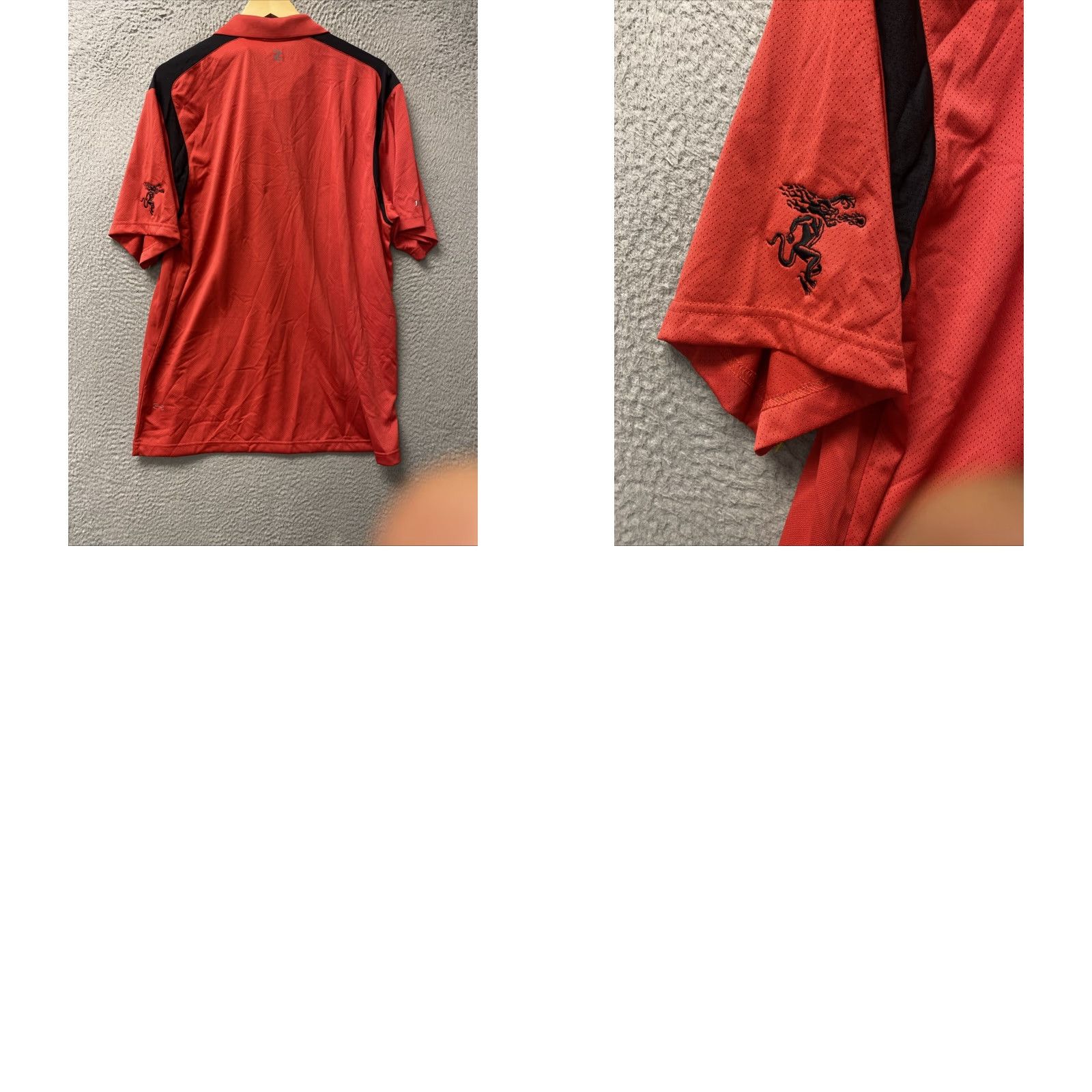 Izod IZOD Golf Polo Shirt Red Stretch Size Large NWT Mens Size US L / EU 52-54 / 3 - 8 Thumbnail