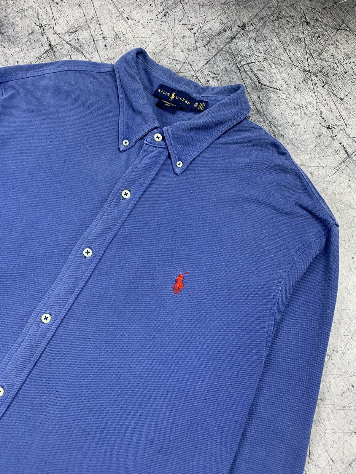 Ralph Lauren Men’s Ralph Lauren Featherweight Mesh Shirt Long Sleeve Top Size US XXL / EU 58 / 5 - 5 Thumbnail