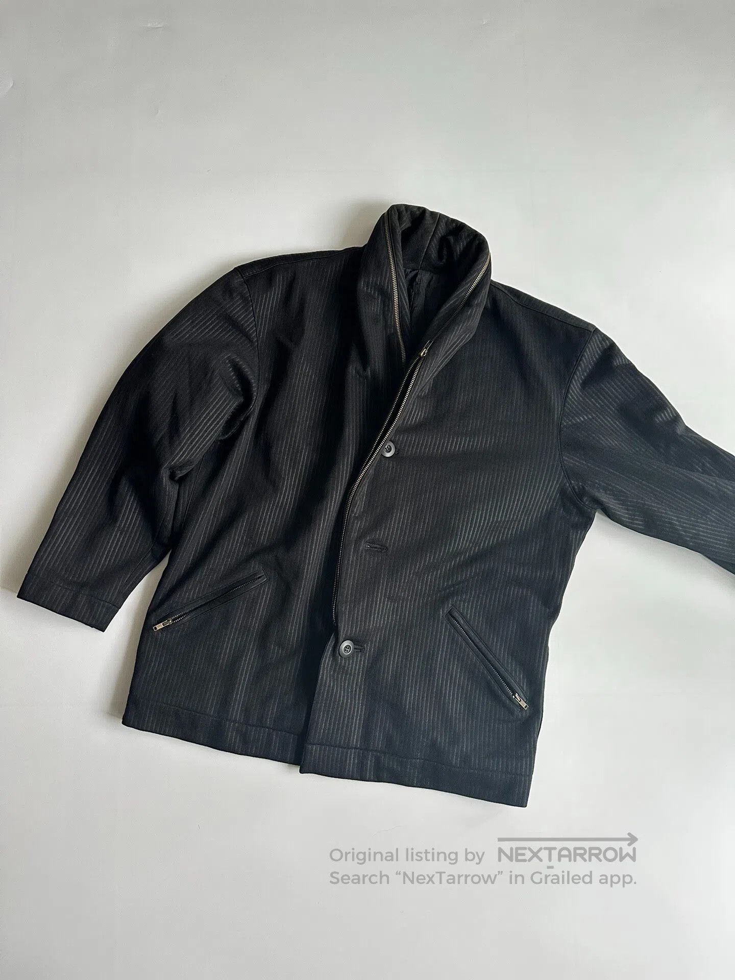 Issey Miyake ISSEY MIYAKE Taoist robe collar jacket| Size US M / EU 48-50 / 2 - 1 Thumbnail