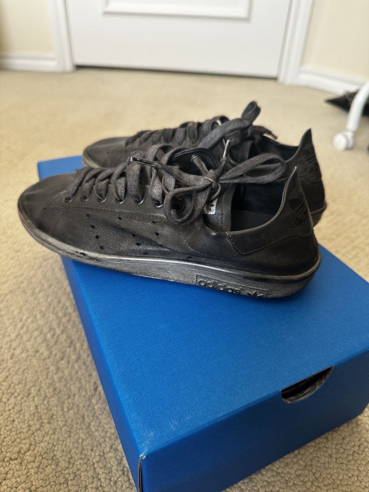 Balenciaga Balenciaga x Adidas Stan Smiths Size US 7 / IT 37 - 2 Thumbnail