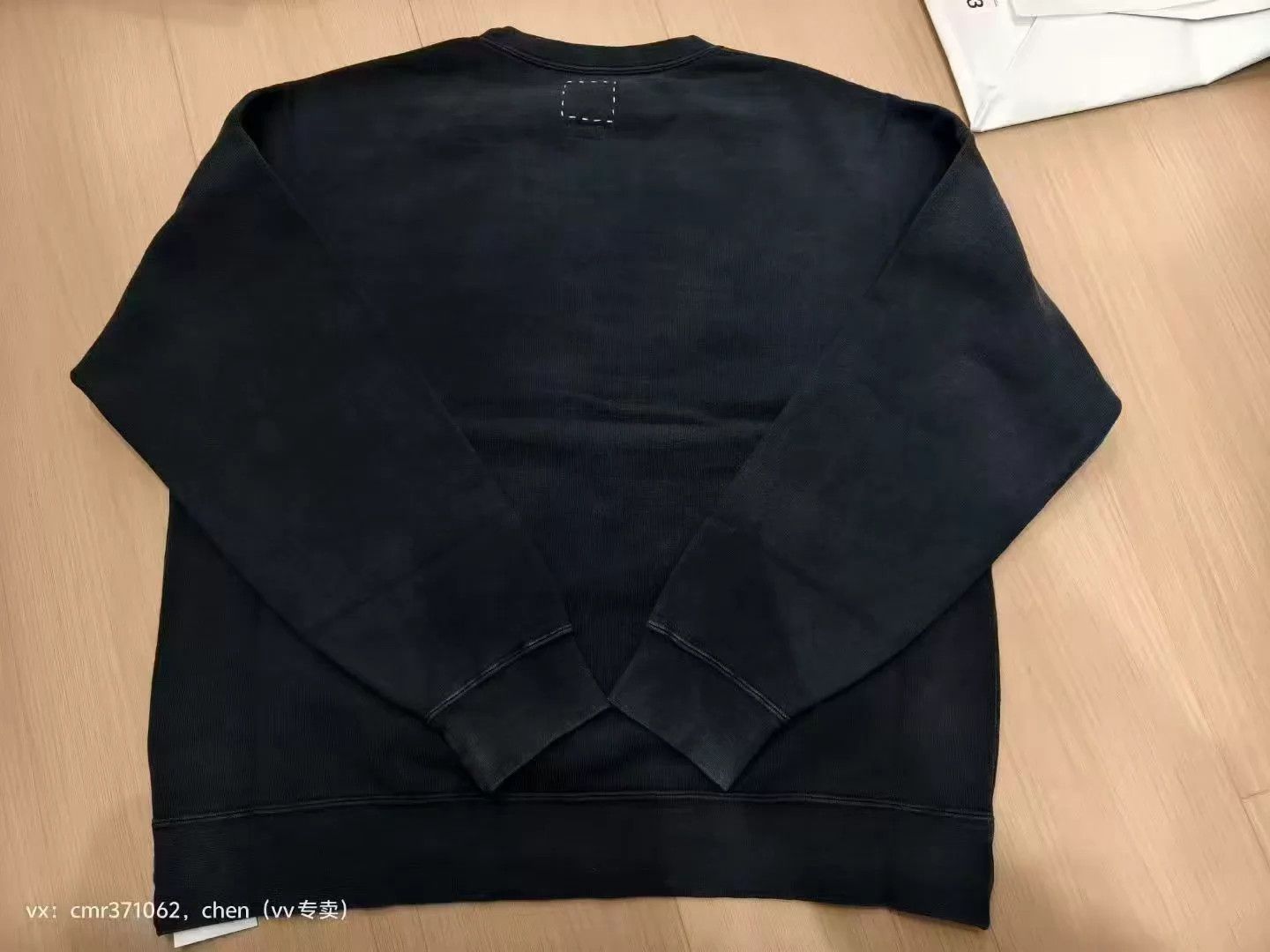 Visvim VISVIM 25SS JUMBO SB DMGD CREW LS SWEAT BLACK 2-5 Size US M / EU 48-50 / 2 - 2 Thumbnail