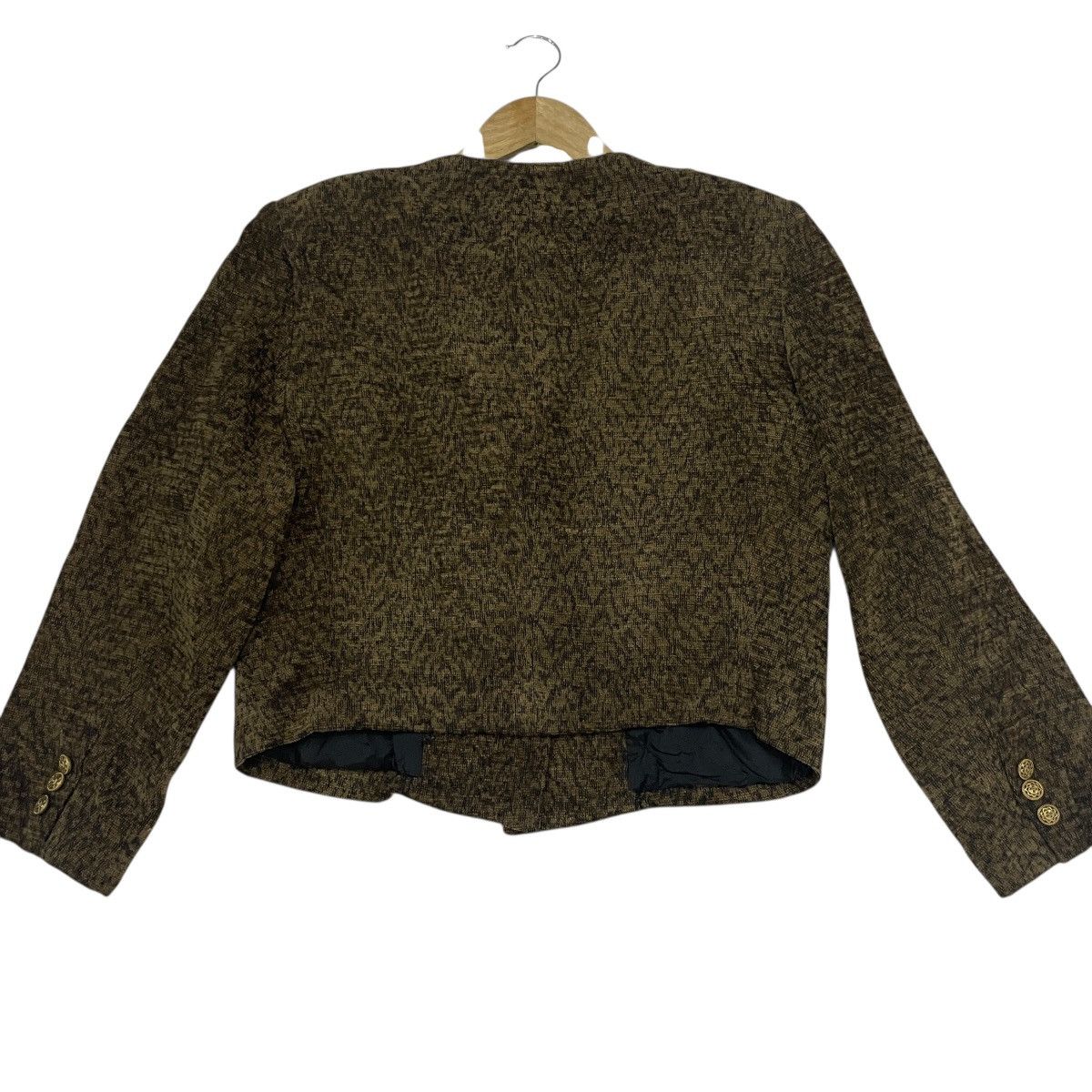 Valentino Vintage Valentino Per Donna Tweed Jacket Size L / US 10 / IT 46 - 8 Thumbnail