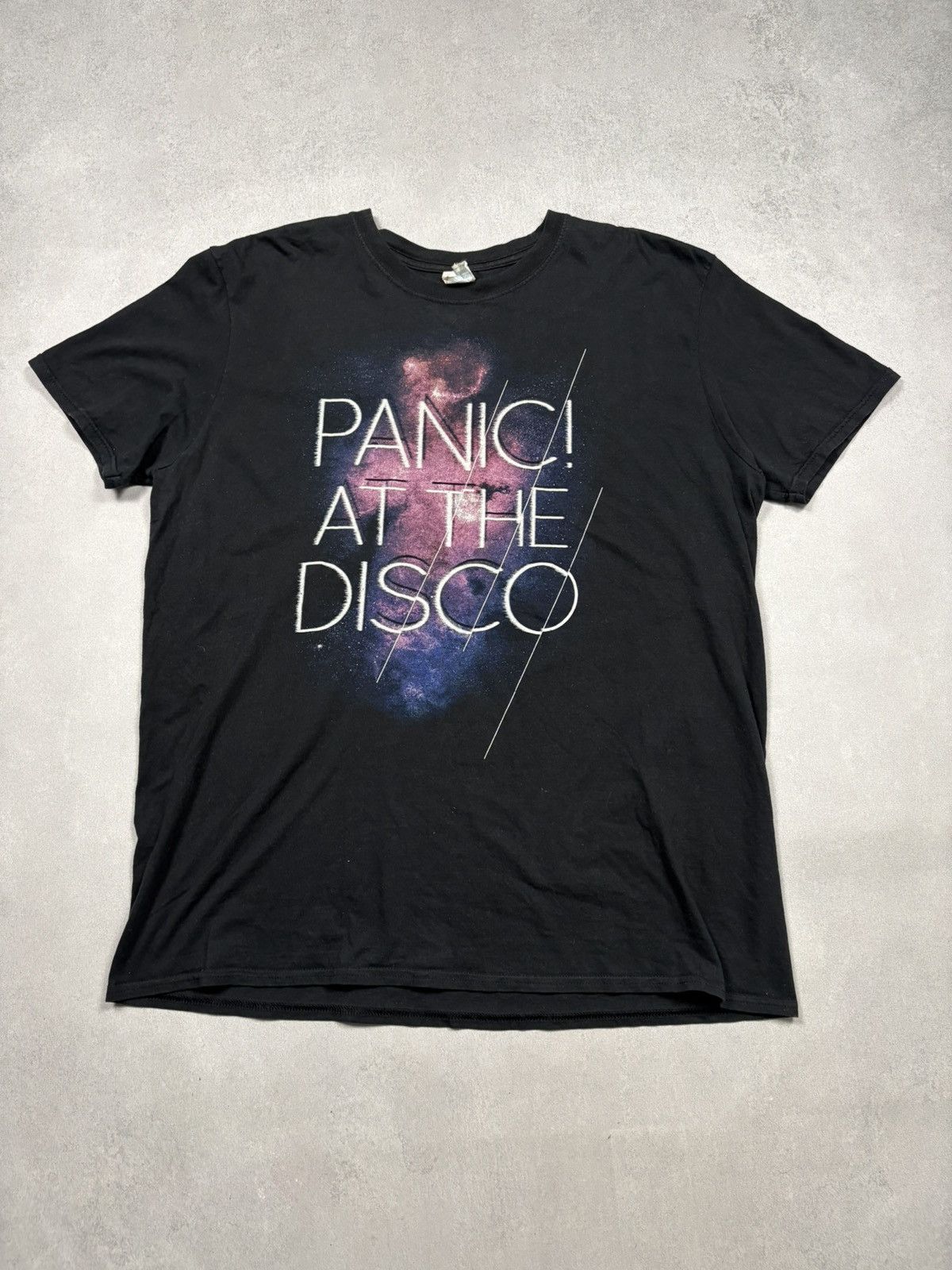 Band Tees Panic! At The Disco Galaxy Logo Band T Shirt Y2K Punk Tee XL Size US XL / EU 56 / 4 - 2 Thumbnail