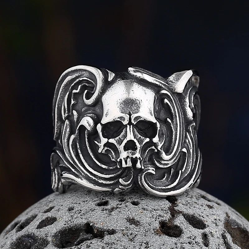 Japanese Brand × Jewelry × Vintage Stainless Steel Seaman Ring Size ONE SIZE - 4 Thumbnail