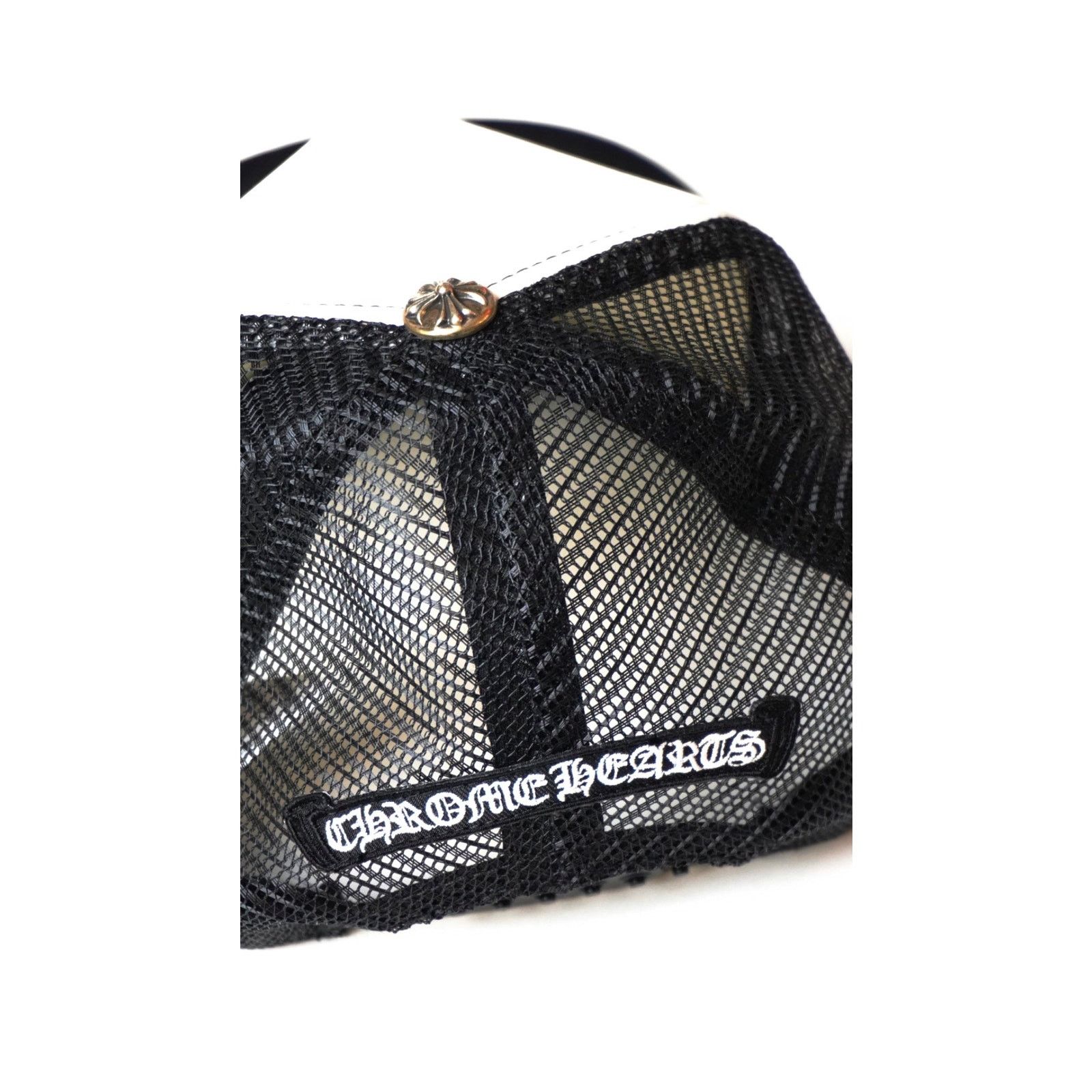 Chrome Hearts Black Eyechart Trucker Hat Size ONE SIZE - 4 Thumbnail