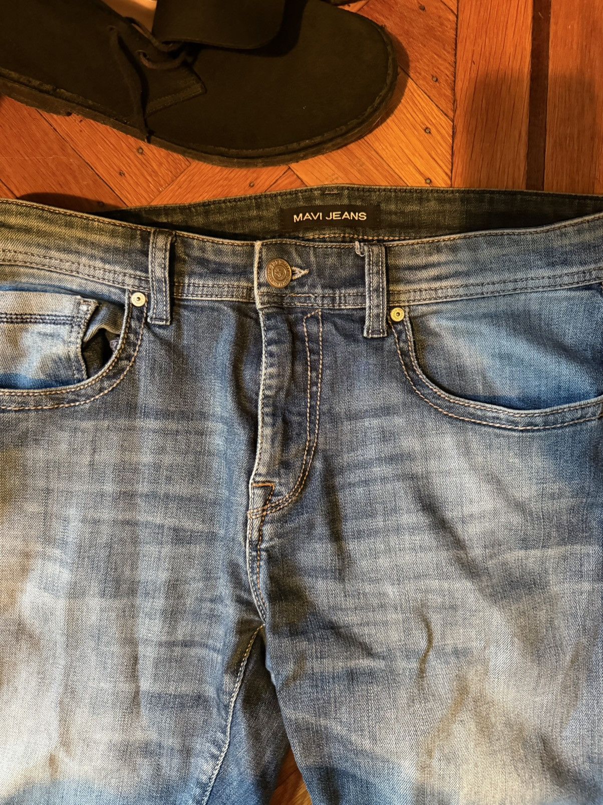 Mavi Mavi Bootcut/Strait Denim Size US 32 / EU 48 - 3 Thumbnail
