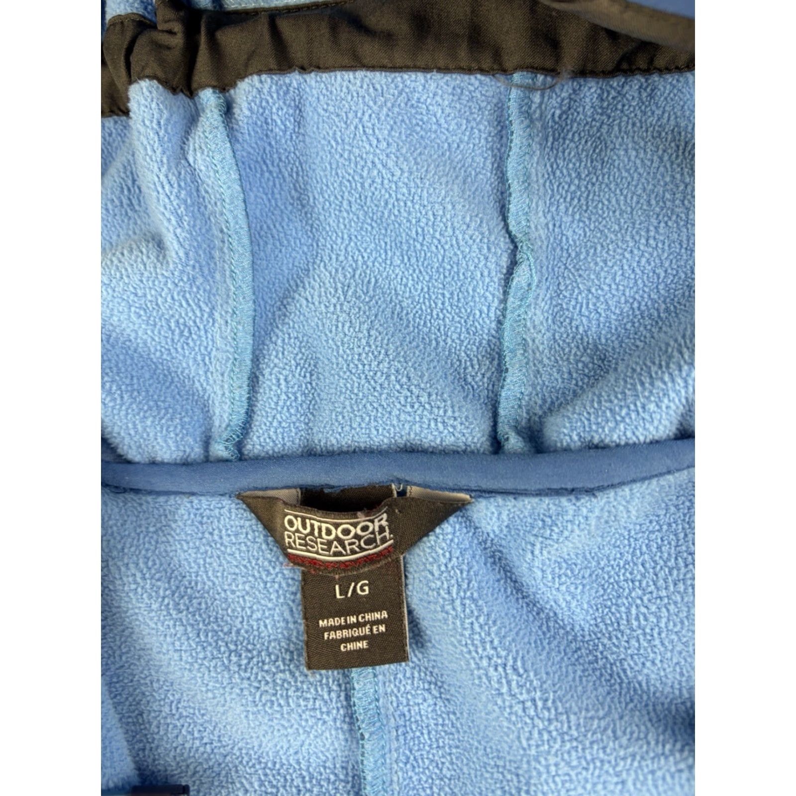 Outdoor Research Outdoor Research Jacket Womens Large Blue Softshell Full Zip Hoody Transfer Logo Zipper Outdoor Hiking Size L / US 10 / IT 46 - 3 Thumbnail