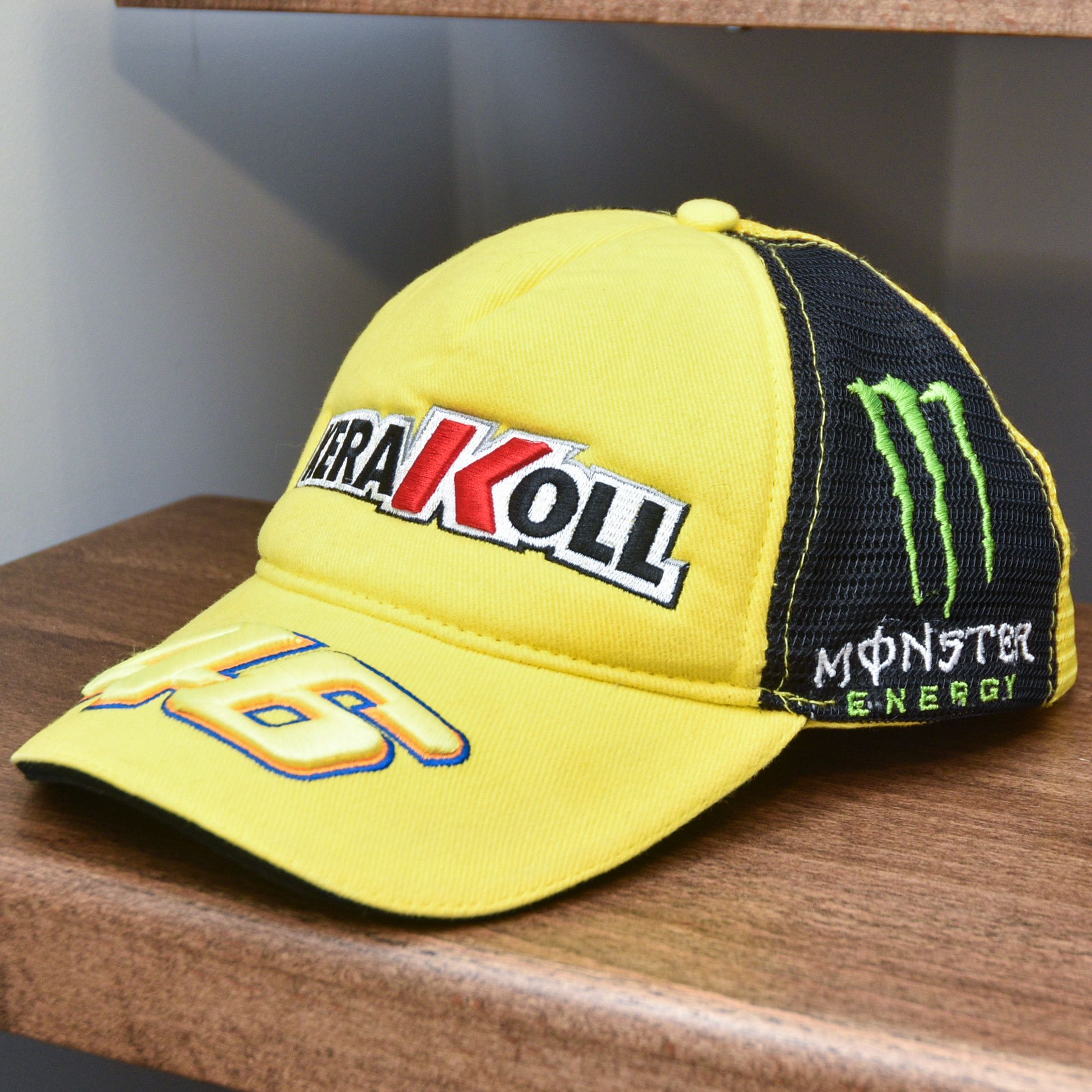 Formula 1 Monster Energy Valentino Rossi VR46 Racing Collection Cap Size ONE SIZE - 1 Thumbnail
