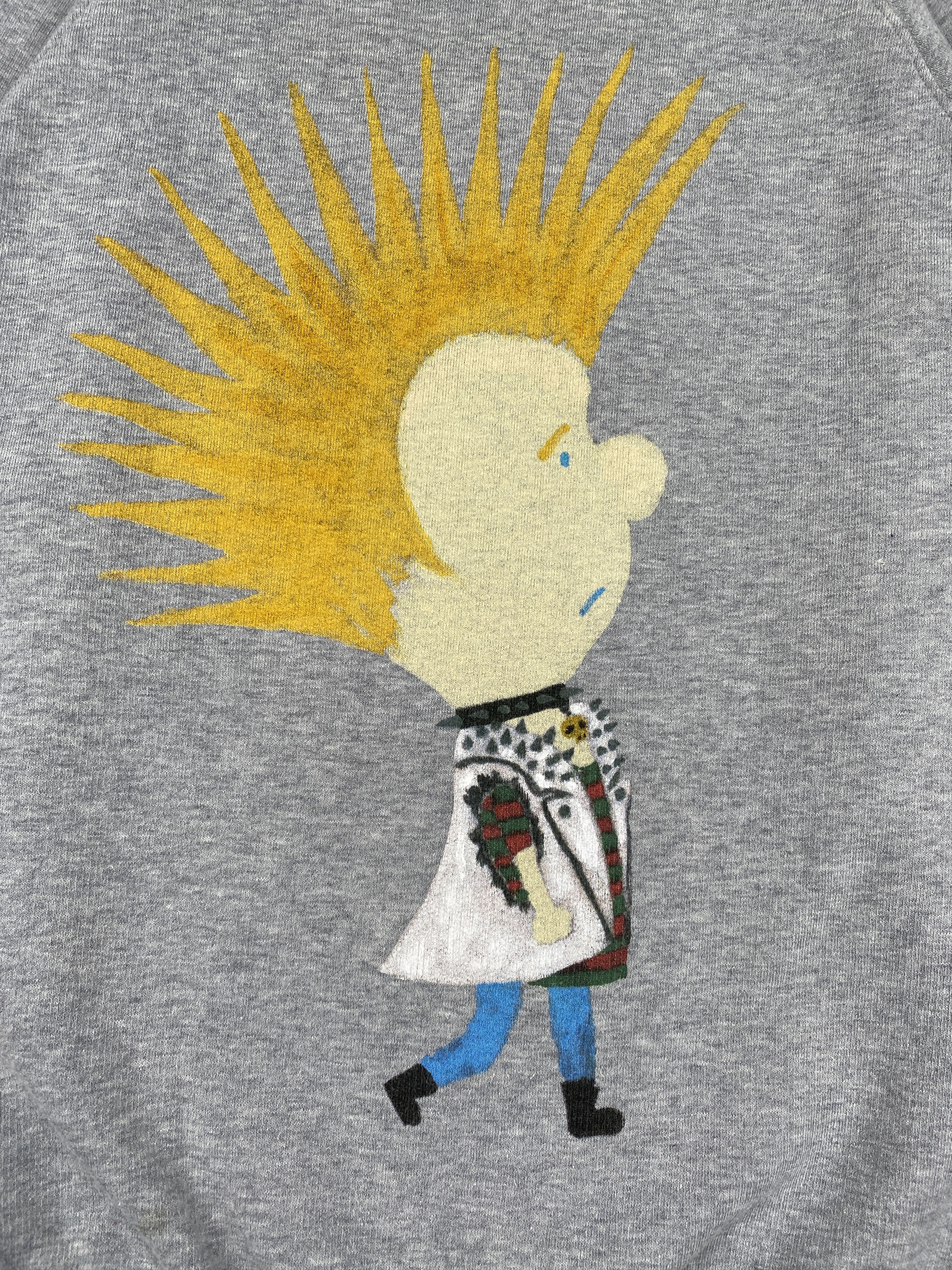 Gucci Kids Punk Print Cotton Sweatshirt Hoodie Size US S / EU 44-46 / 1 - 9 Thumbnail