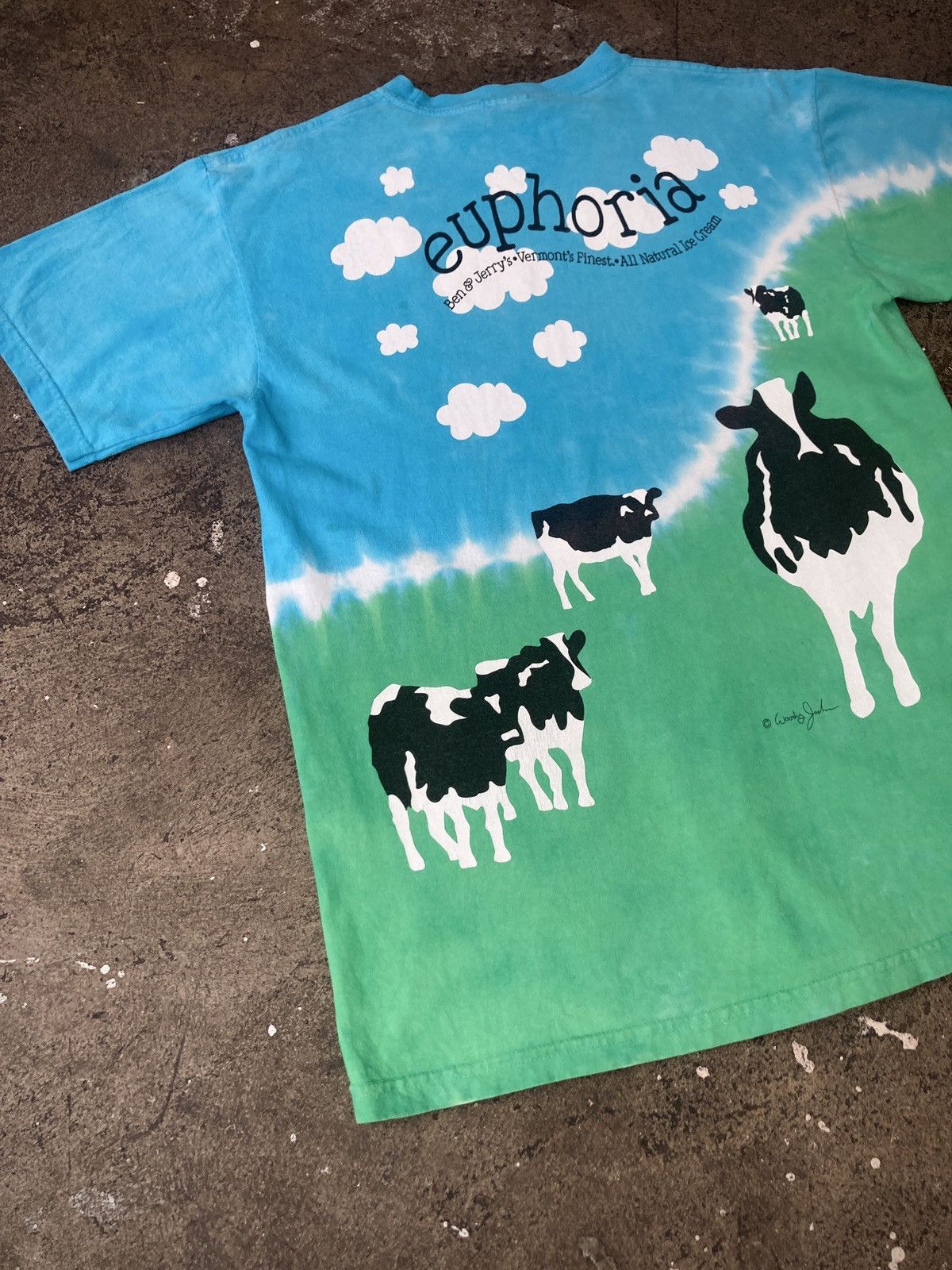 Vintage Vintage 90s Ben & Jerry’s Euphoria Size US L / EU 52-54 / 3 - 12 Thumbnail