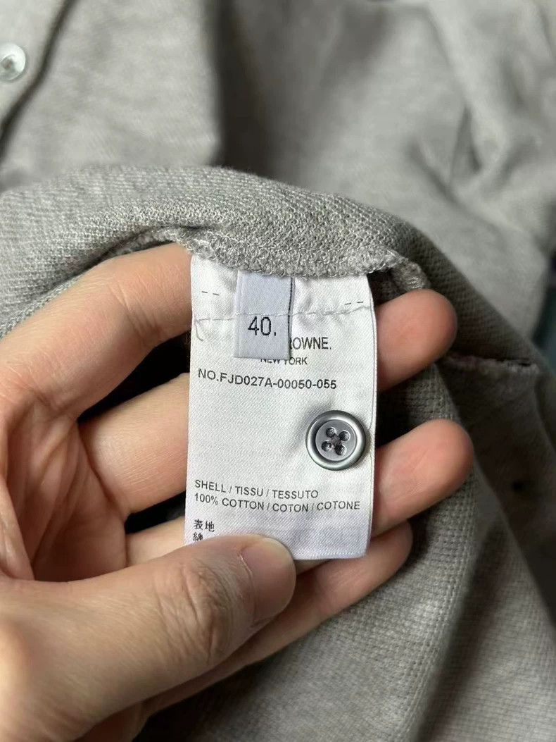 Thom Browne Thom Browne size40 Gray striped dress Size S / US 4 / IT 40 - 5 Thumbnail