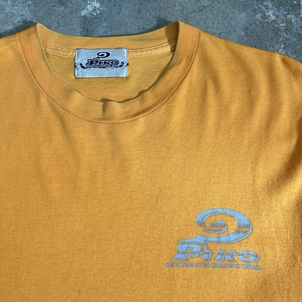 Vintage 1990s Piko Hawaiian Surf Tee Size US L / EU 52-54 / 3 - 4 Thumbnail