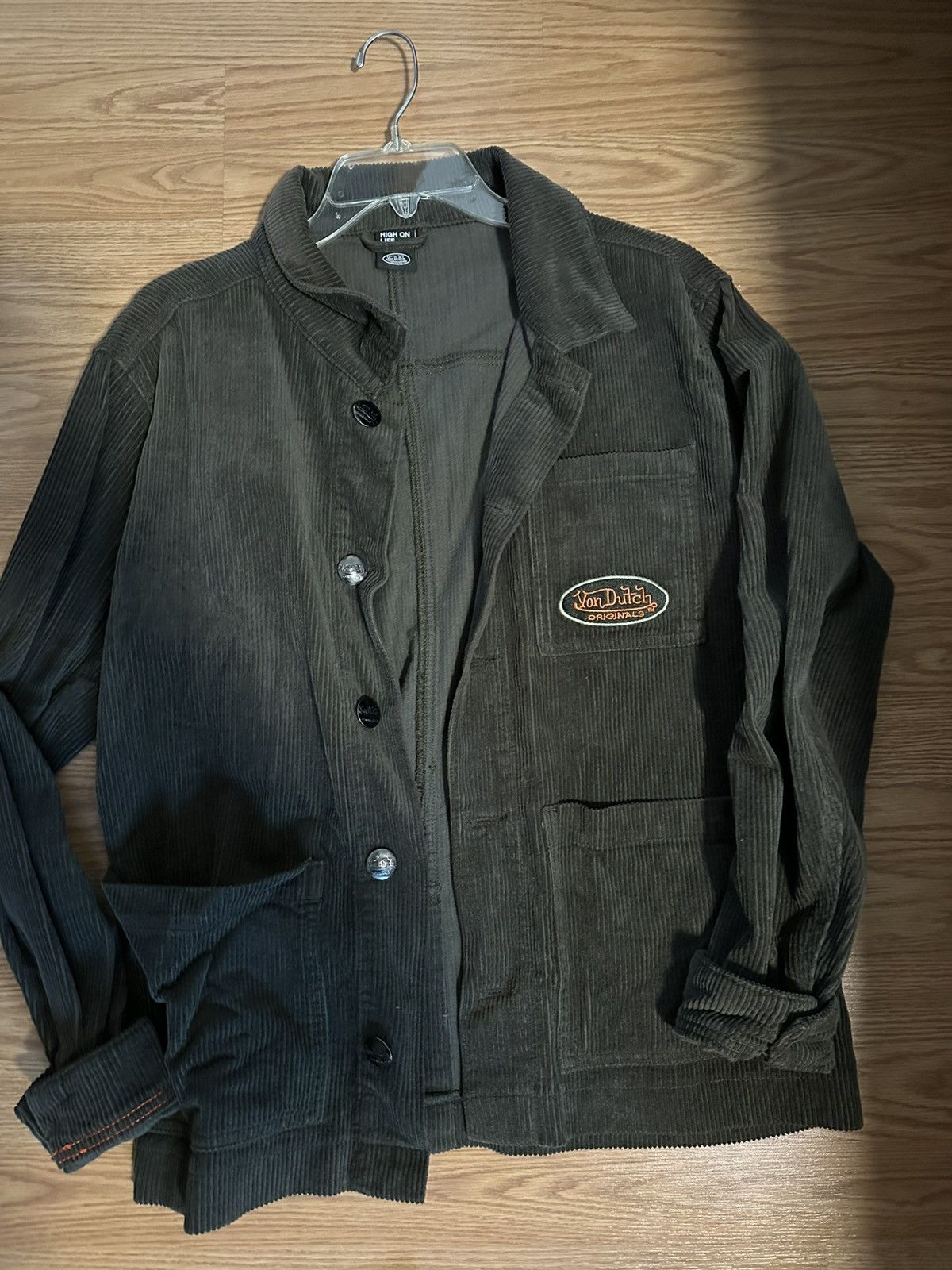Von Dutch Von Dutch Olive Button Up Size US M / EU 48-50 / 2 - 4 Thumbnail