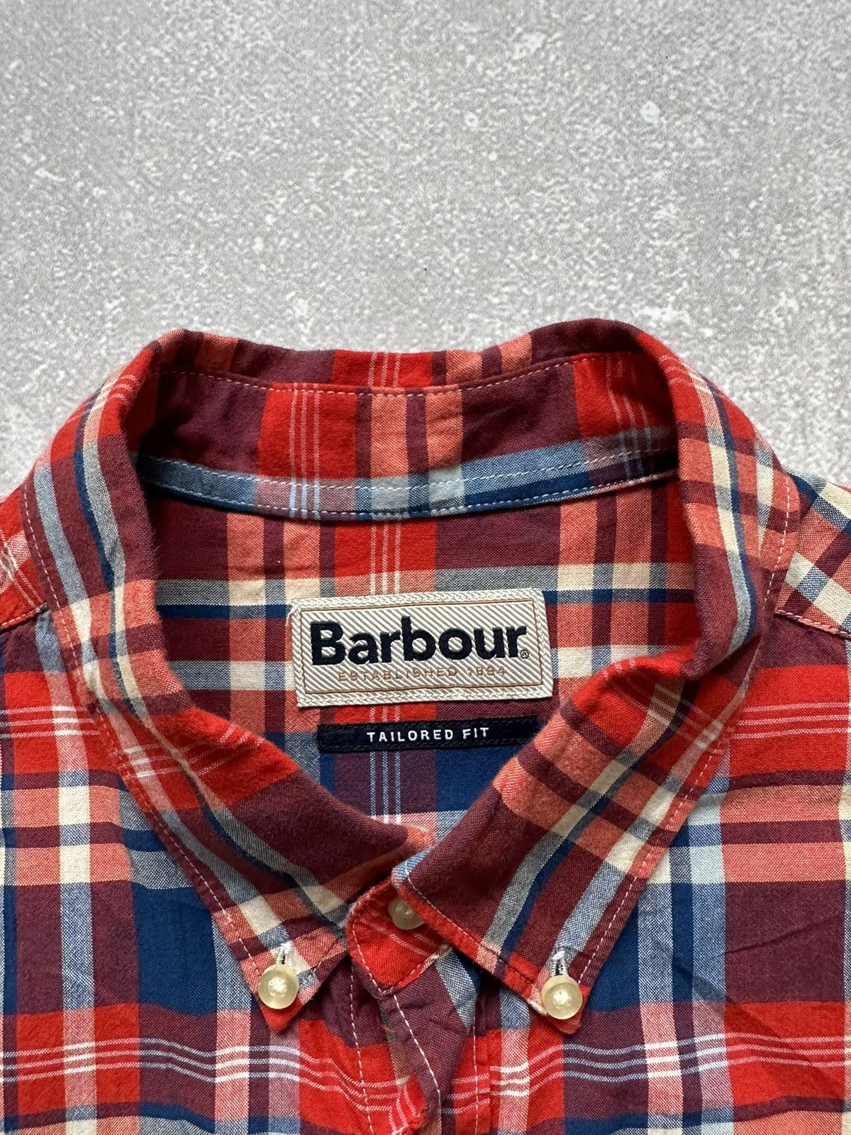 Barbour × Vintage Shirt Short Sleeve Barbour Vintage size M Size US M / EU 48-50 / 2 - 4 Thumbnail