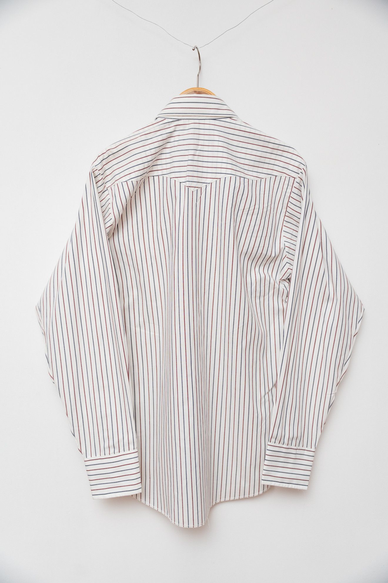 Other VINTAGE Panhandle Slim Western Shirt | Striped Americana 80s Size US M / EU 48-50 / 2 - 7 Thumbnail