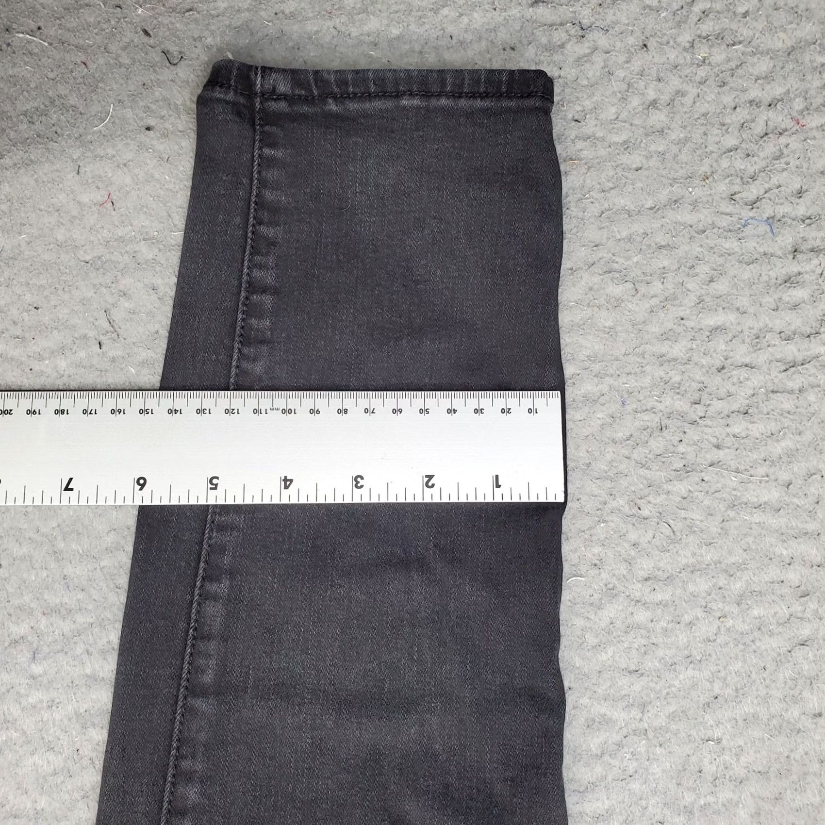 American Eagle Outfitters American Eagle Outfitters Womens 12 Black Super Stretch High Rise Jegging Jeans Size 34" / US 12 / IT 48 - 5 Thumbnail