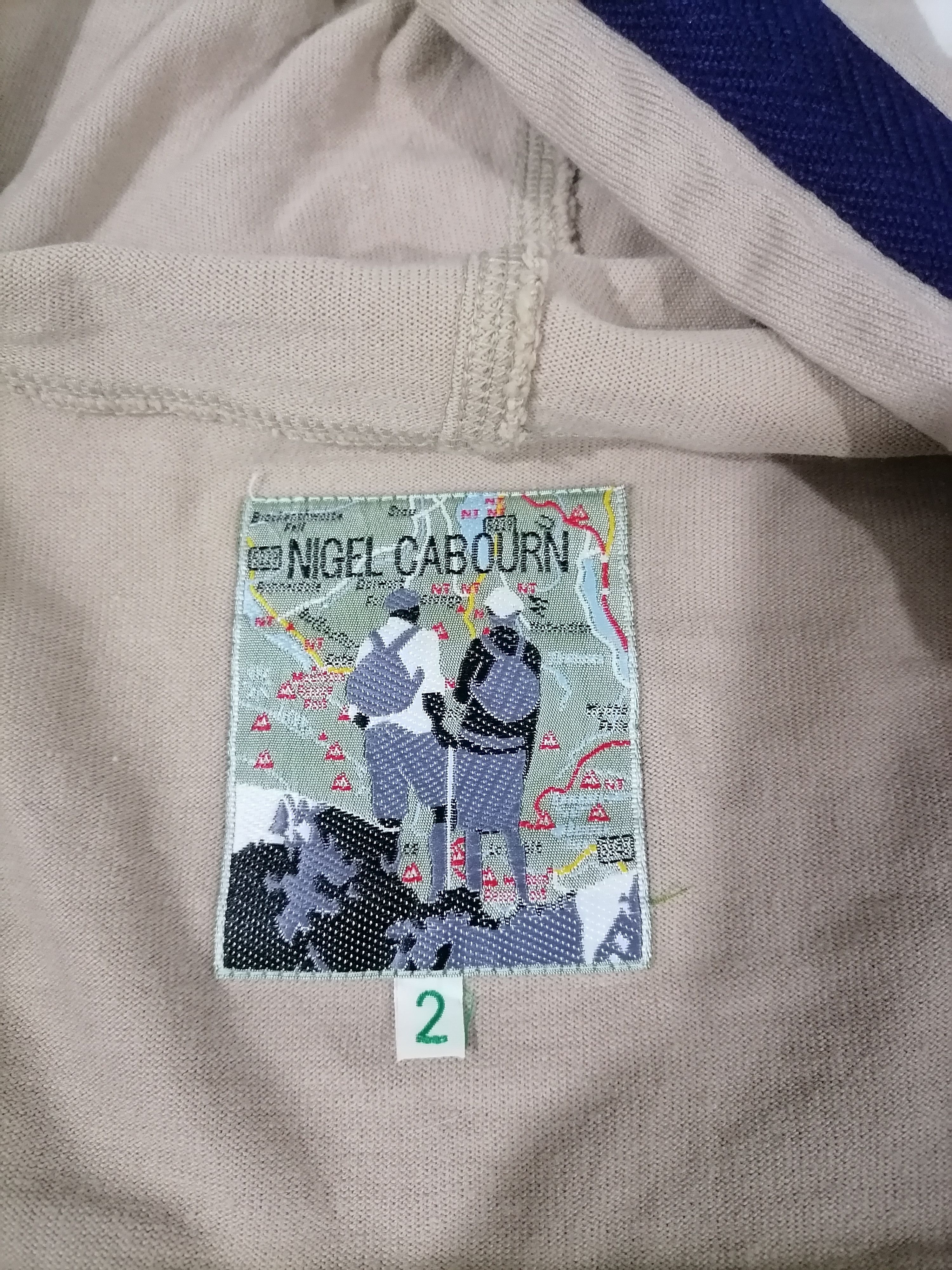 Designer × Nigel Cabourn Nigel Cabourn Long Hoodie Size XS / US 0-2 / IT 36-38 - 3 Thumbnail