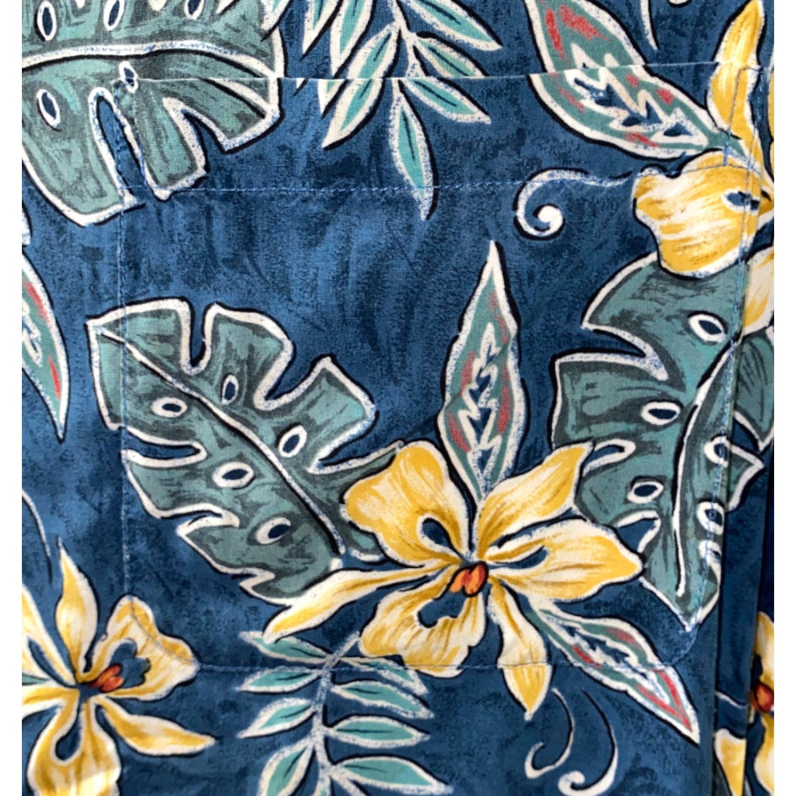 IOLANI Iolani Sportswear Mens Aloha Shirt Floral Multicolor Hawaiian Shirt Size L Men Regular Short Sleeve Collared Casual Size US L / EU 52-54 / 3 - 5 Thumbnail