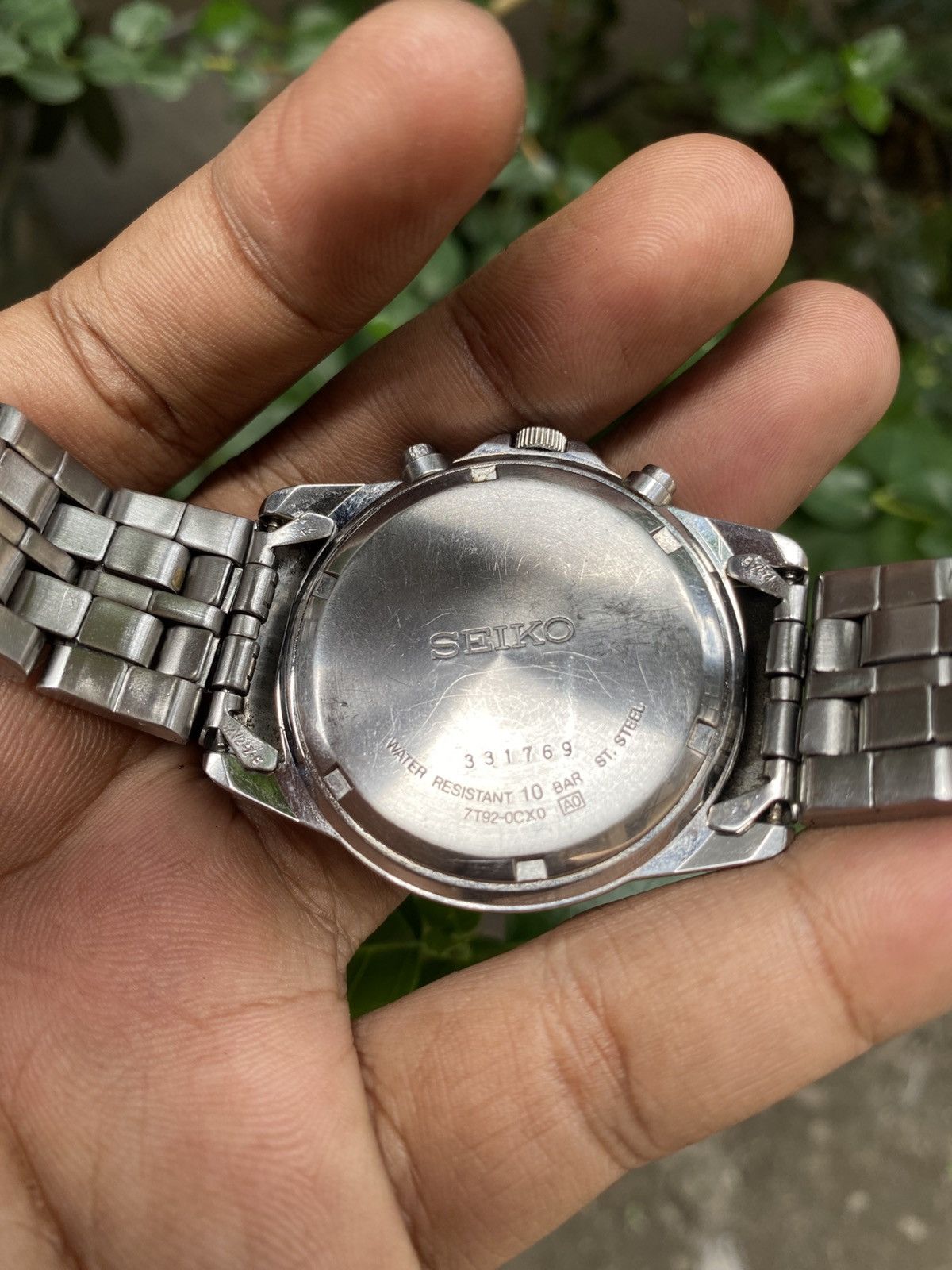 Seiko SEIKO SND311P2 VINTAGE CHRONOGRAPH WR 10 BAR Size ONE SIZE - 2 Thumbnail