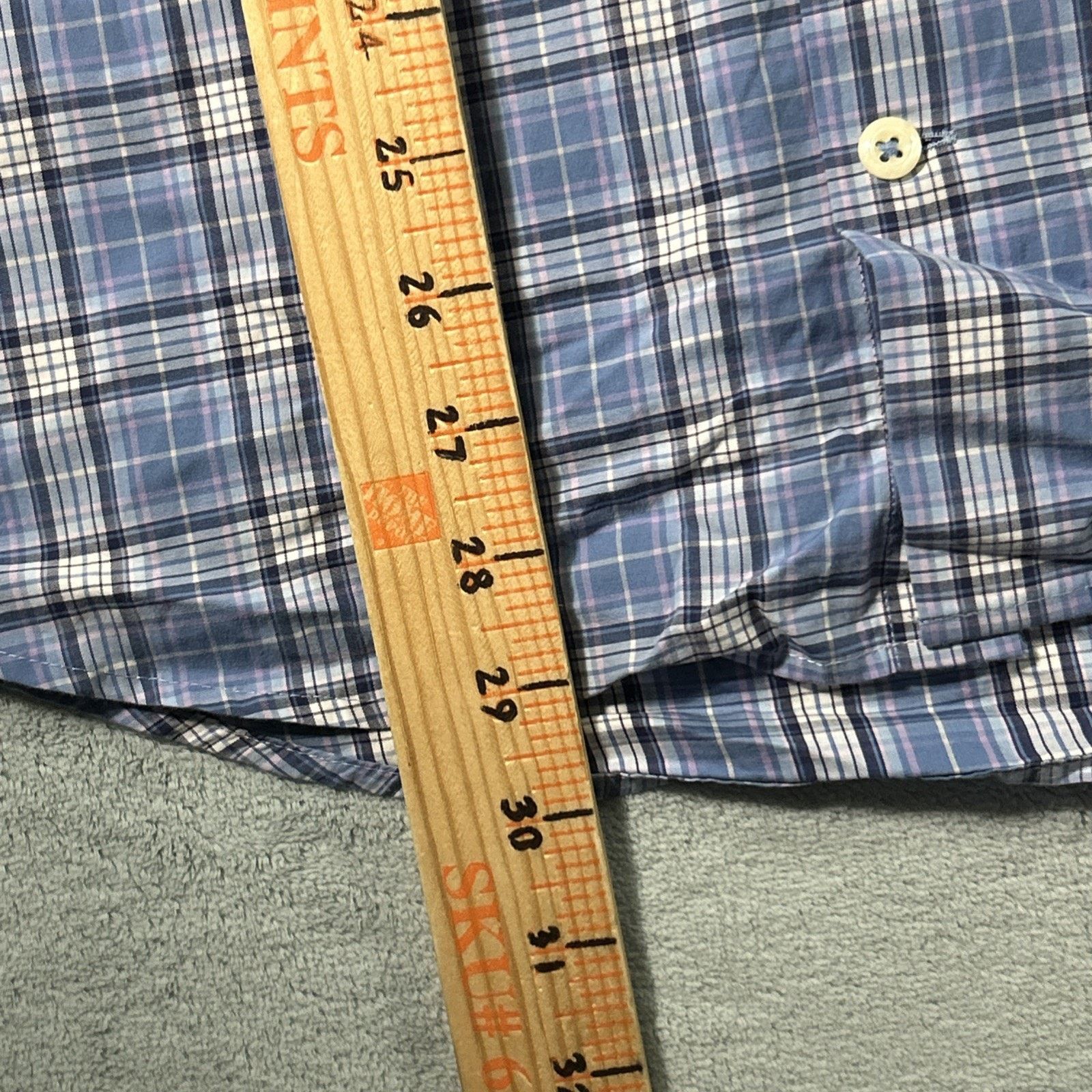 Peter Millar Peter Millar Canal Poplin Shirt Large Long Sleeve Button Up Size US L / EU 52-54 / 3 - 11 Thumbnail