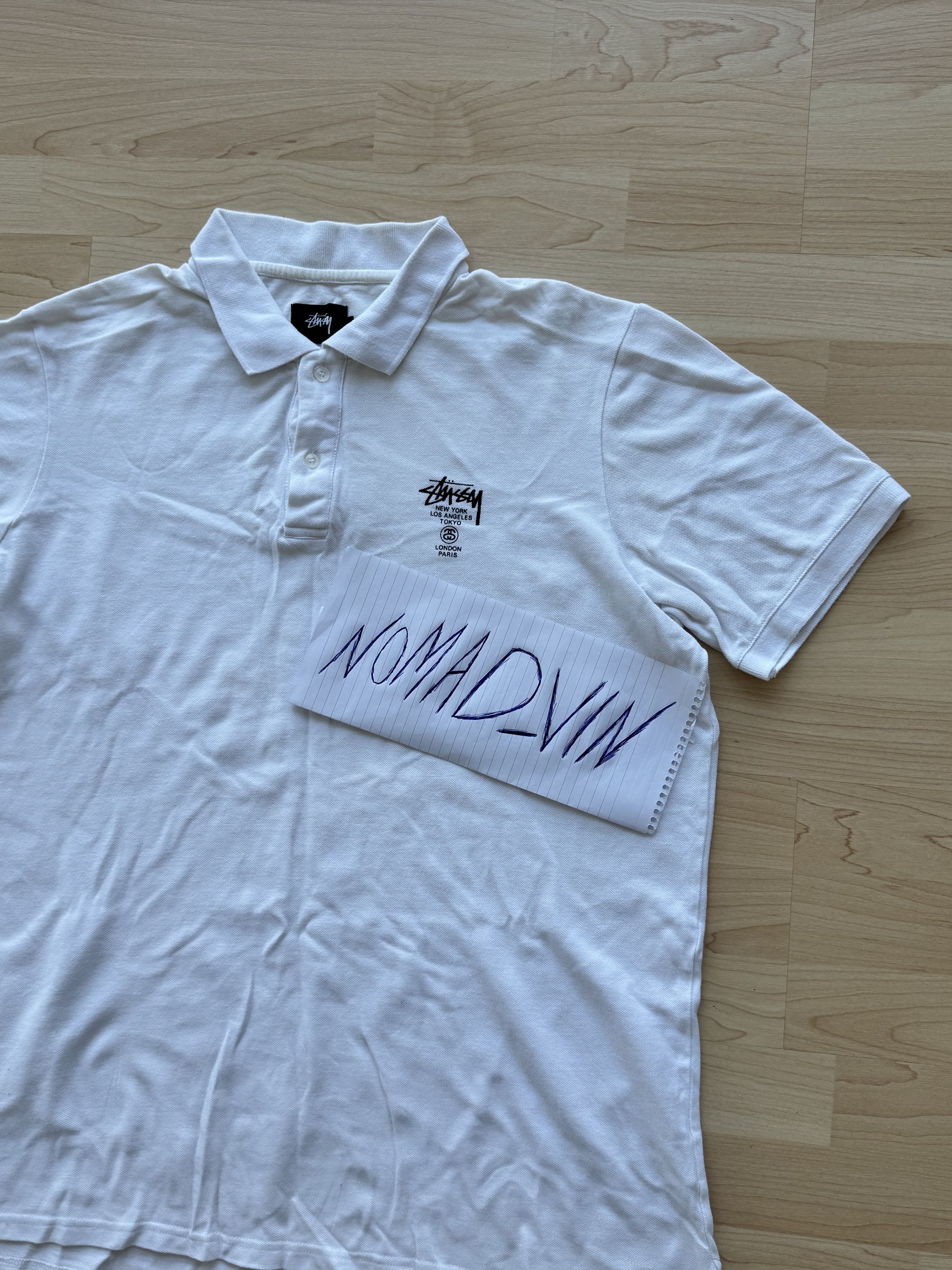 Stussy Vintage Stüssy polo shirt with embroidered logo Size US XXL / EU 58 / 5 - 10 Thumbnail
