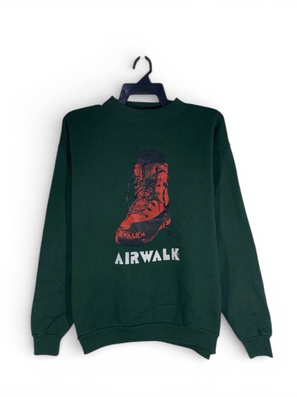 Airwalk Vintage 90s airwalk skateboard skategang sweatshirt size M Size US M / EU 48-50 / 2 - 1 Thumbnail