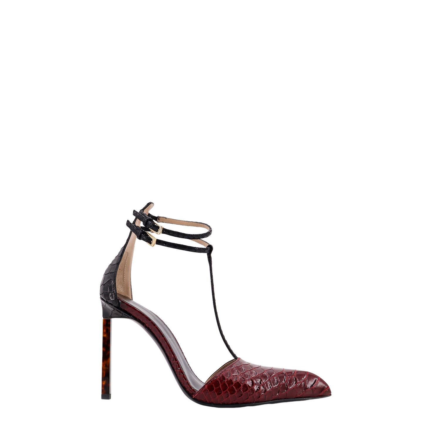Tom Ford TOM FORD Red Embossed Leather 90mm Pumps New & Authentic (Wo Size US 6 / IT 36 - 1 Thumbnail