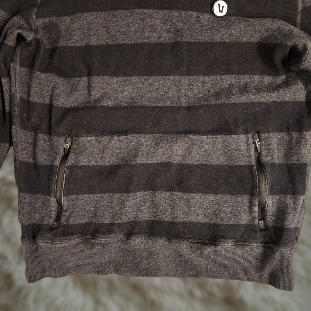 Vuori Vuori Hoodie Mens M Clark Gray Striped Lightweight Pullover Long Sleeve Pullover Gray Striped Lightweight Clark Hoodie Mens M Size US M / EU 48-50 / 2 - 1 Thumbnail