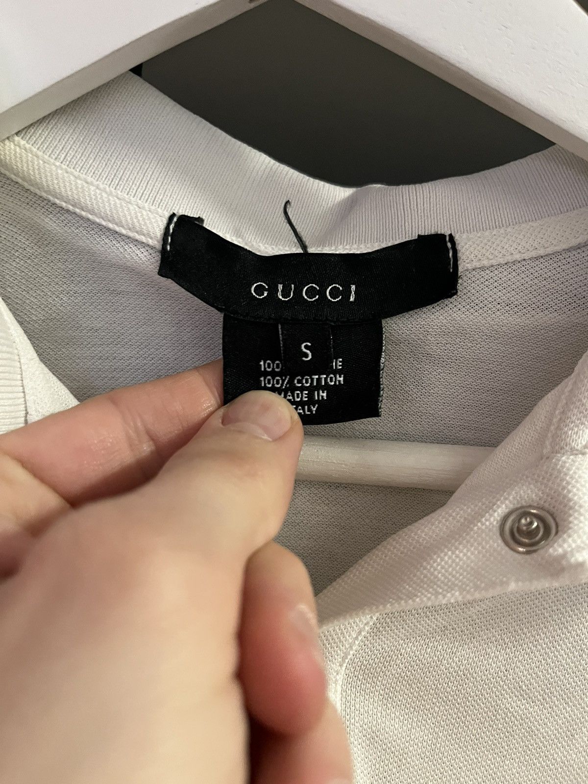 Gucci Vintage Gucci Polo T-shirt Size US S / EU 44-46 / 1 - 4 Thumbnail