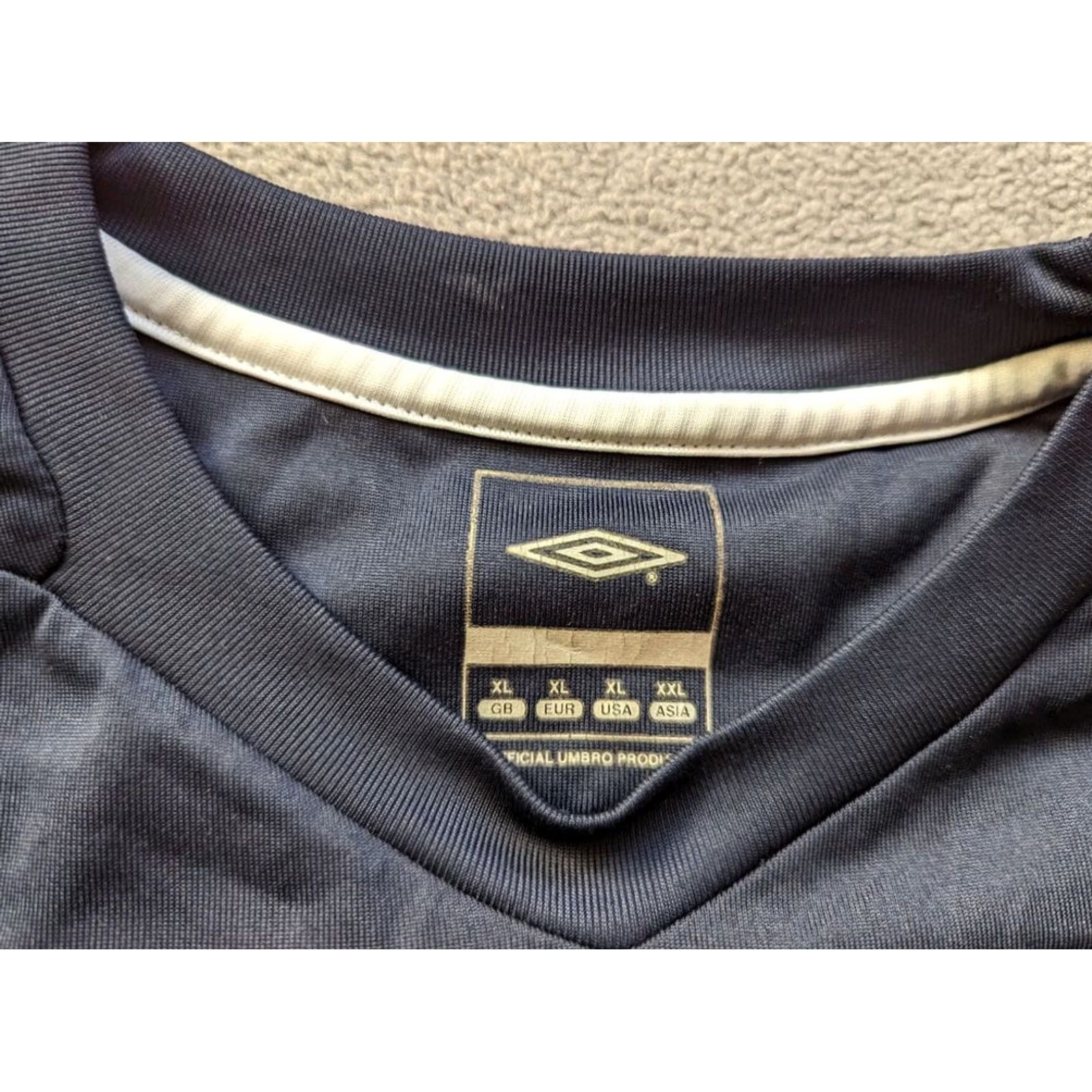 Umbro Vintage Umbro Goalkeeper Jersey Goals Mens Long Sleeve XL Blue Size US XL / EU 56 / 4 - 3 Thumbnail