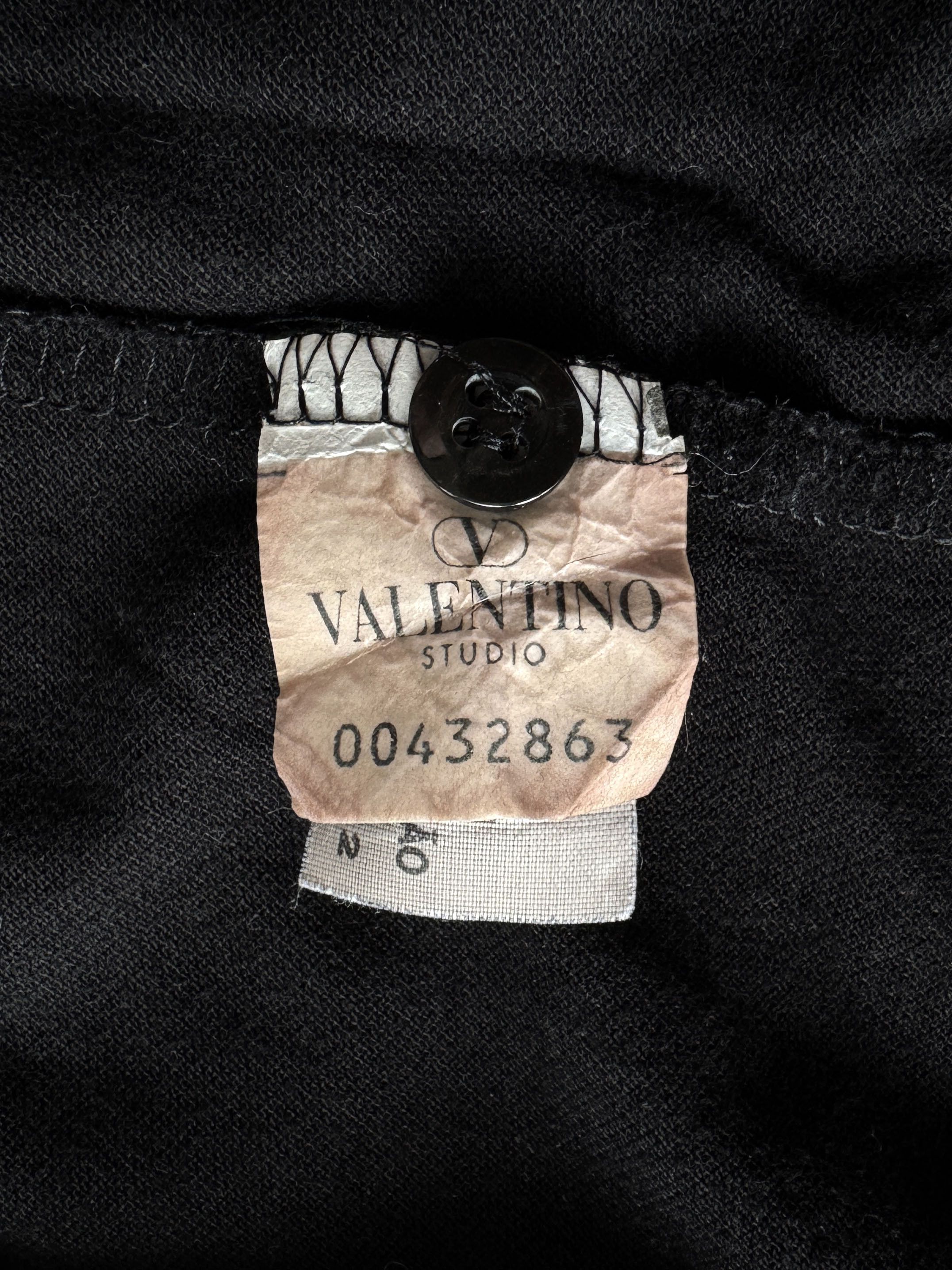 Valentino Vintage Valentino Polo Shirt Size 50 Size US M / EU 48-50 / 2 - 4 Thumbnail