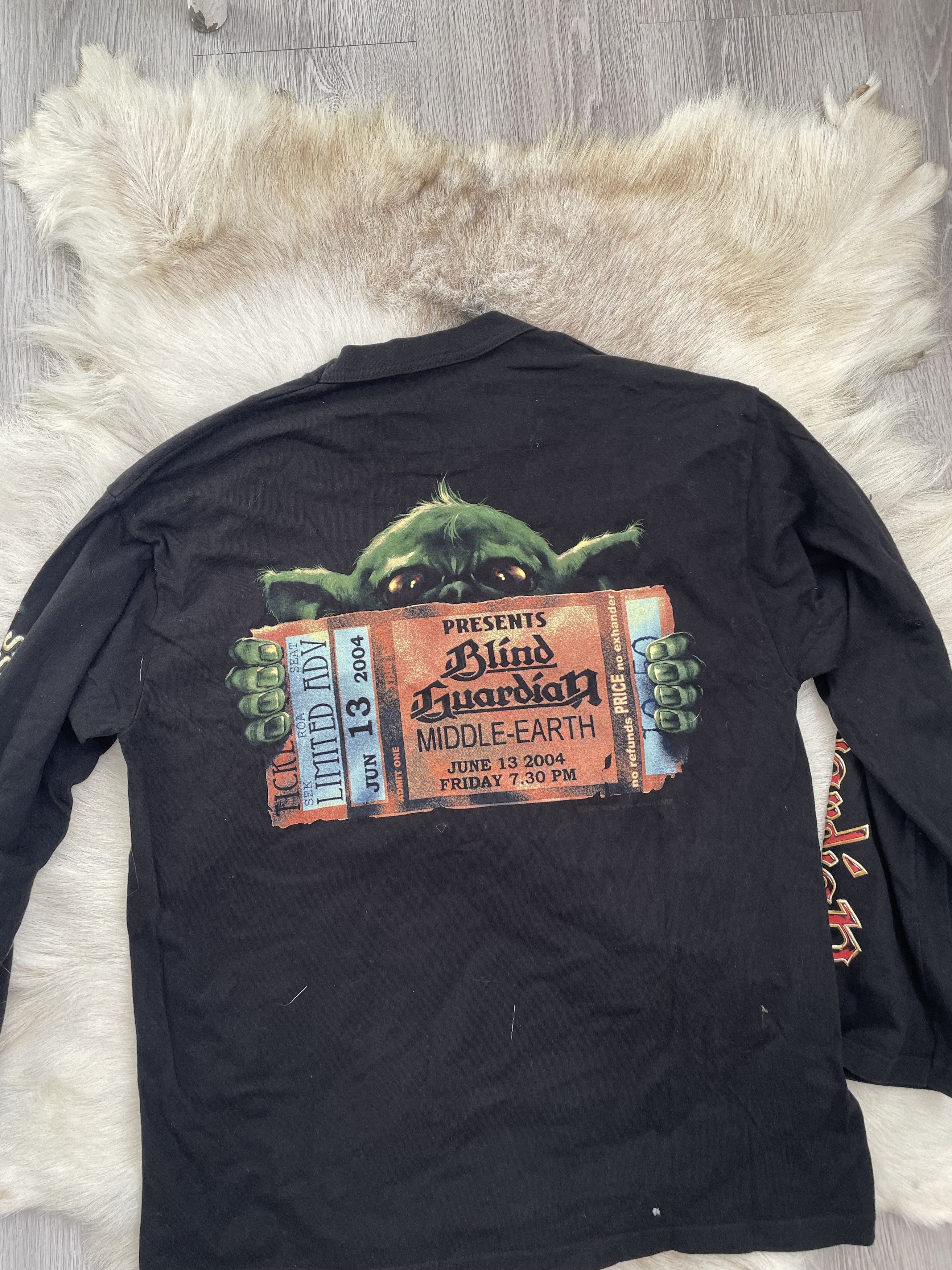 Band Tees Blind Guardian 2004 Longsleeve T-shirt Size US L / EU 52-54 / 3 - 2 Thumbnail