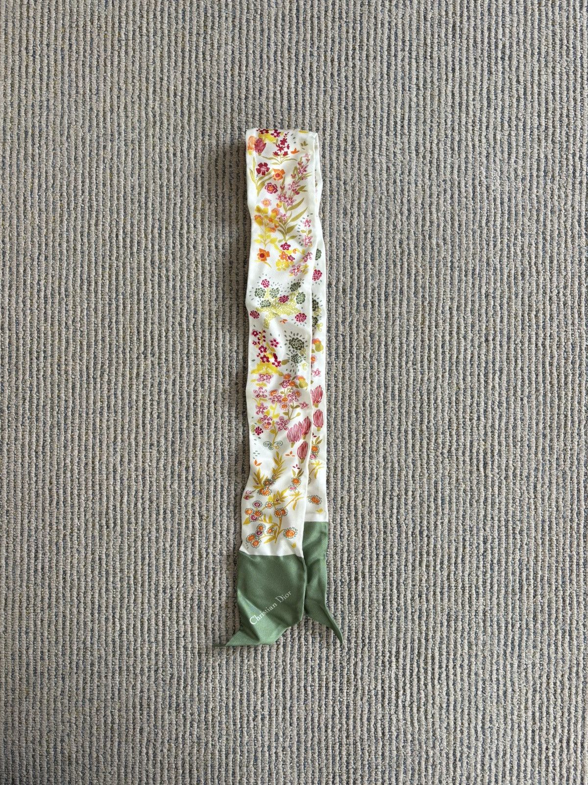 Dior Silk Floral Mitzah Size ONE SIZE - 1 Thumbnail