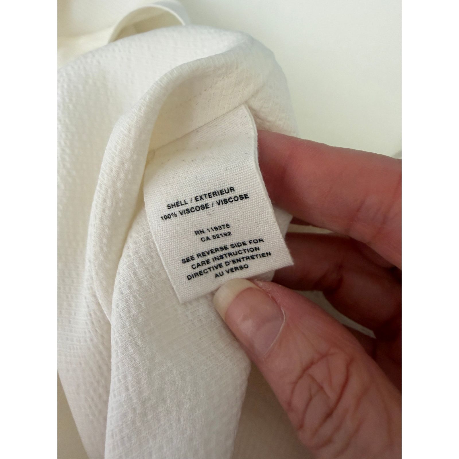 Helmut Lang Helmut Lang Ivory Tie Back Sleeveless Blouse US S Size S / US 4 / IT 40 - 14 Thumbnail