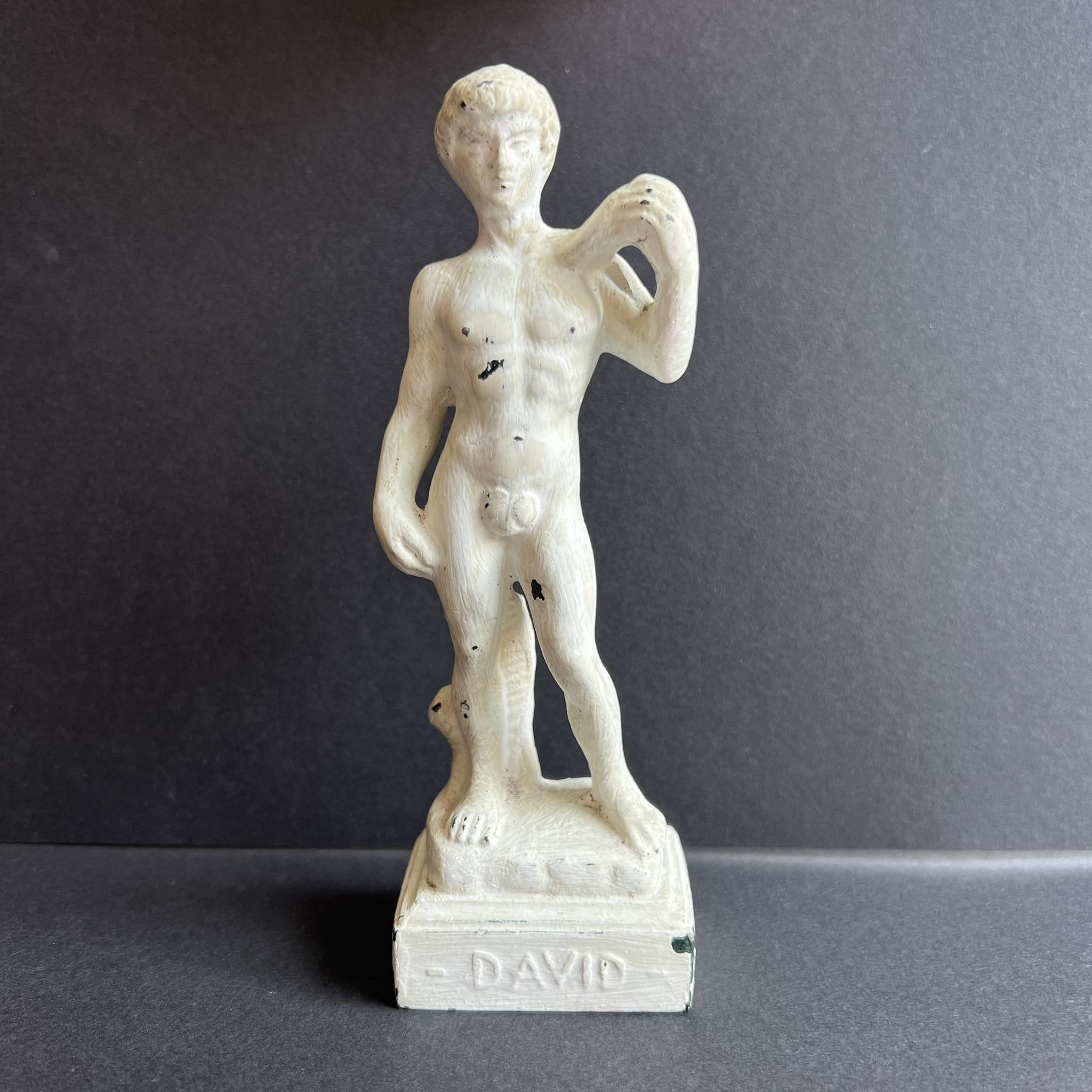 Vintage David Vintage Metal Statue Figure Collectible Made in Italy Size ONE SIZE - 1 Thumbnail