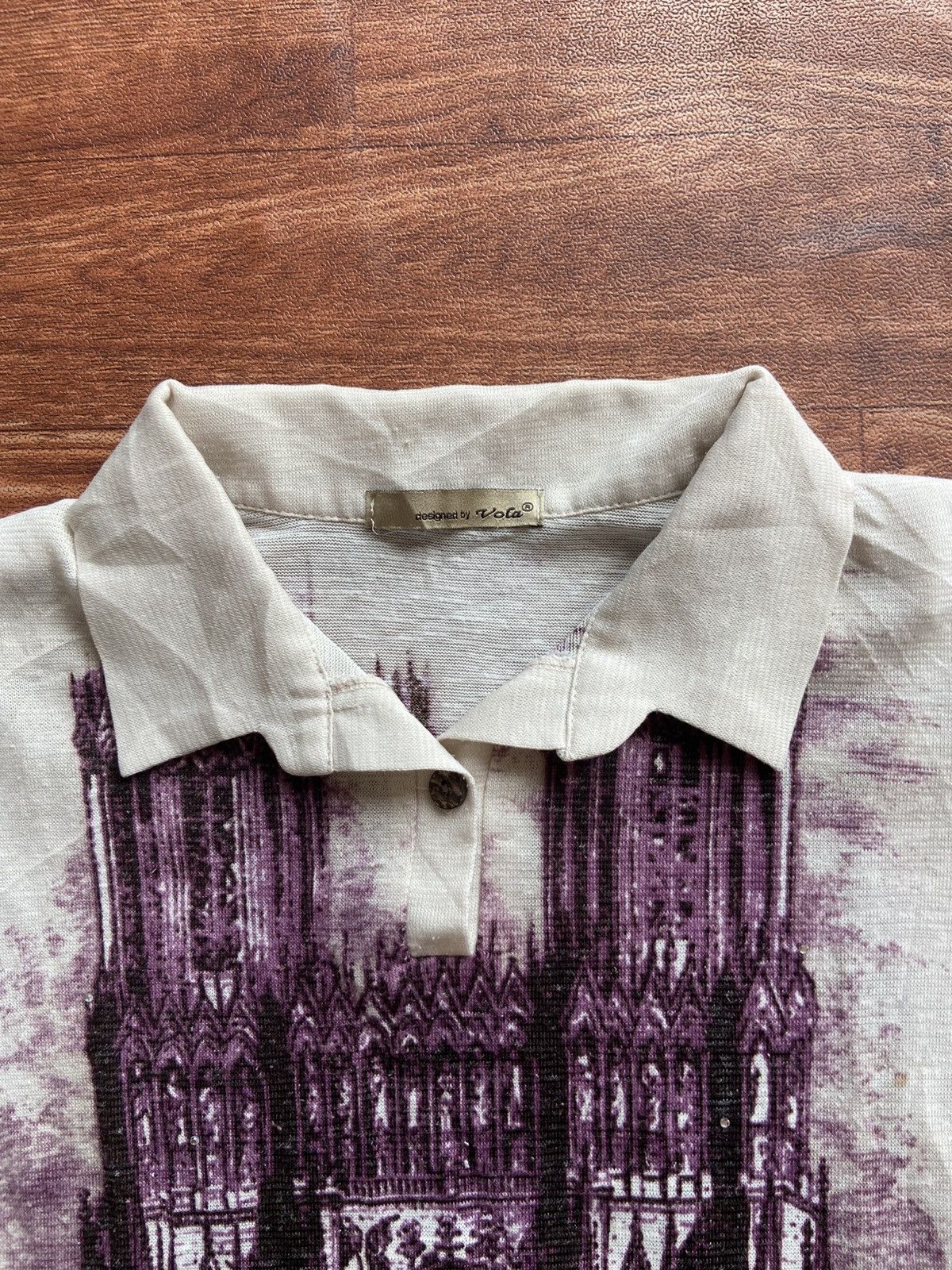 If Six Was Nine Vola Y2K Gore StylePoloshirt Size US S / EU 44-46 / 1 - 2 Thumbnail