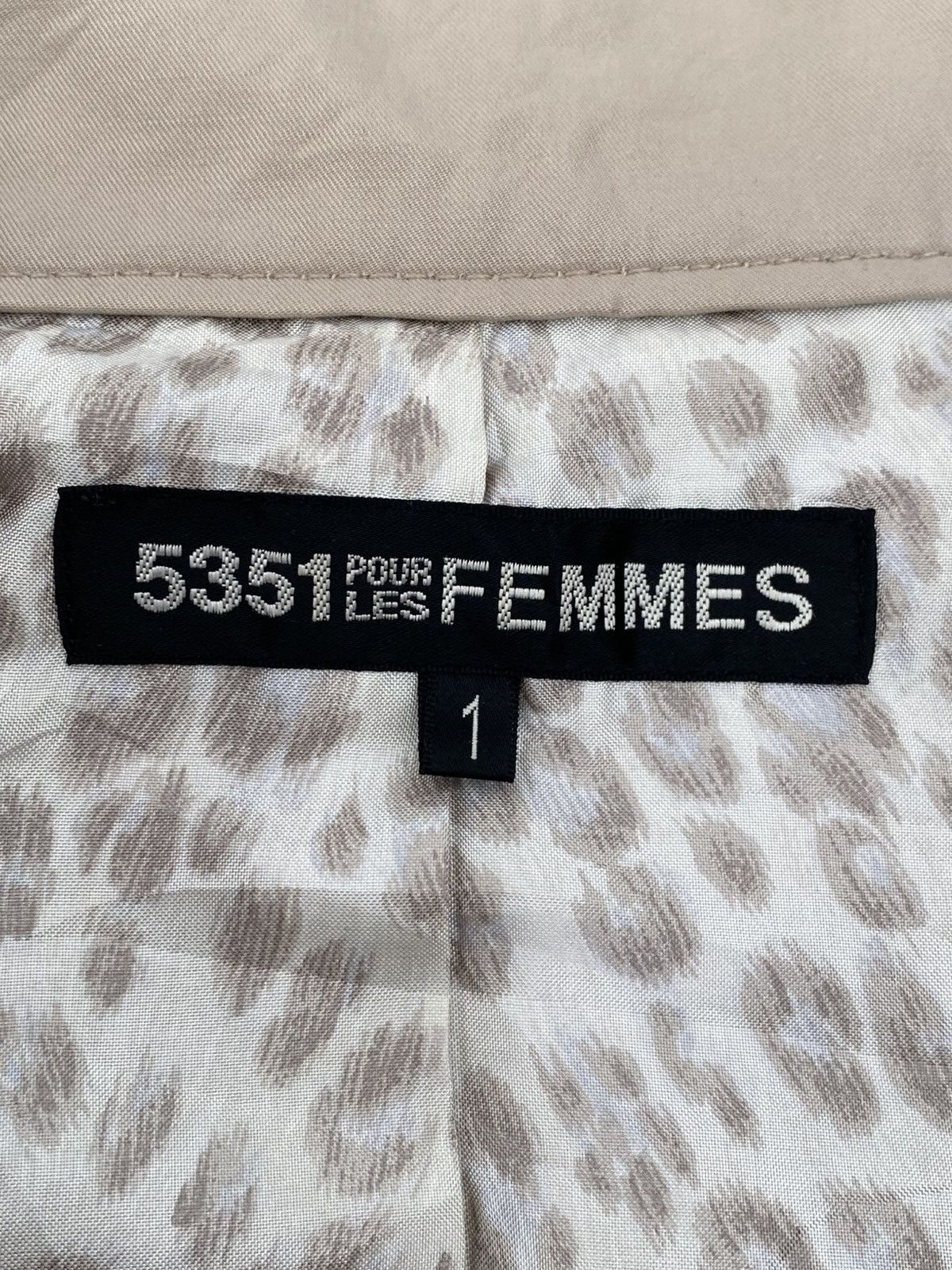 5351 POUR LES FEMMES 2000's 5351 Pour Les Femmes Tactical Trenchcoat Size S / US 4 / IT 40 - 7 Thumbnail