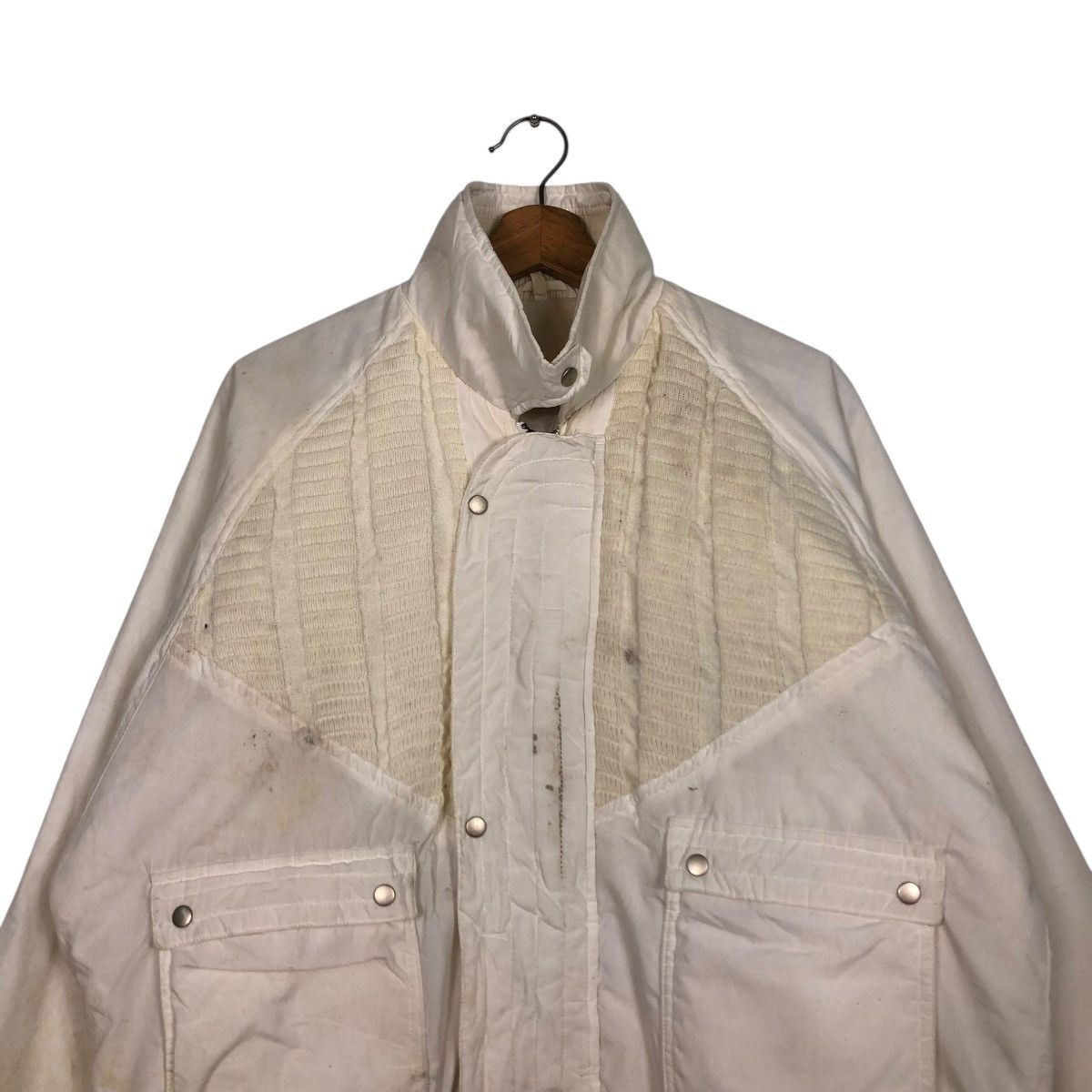 Vintage 🔥VINTAGE BOMBER JACKET UNBRANDED ISSEY MIYAKE BLANKET Size US M / EU 48-50 / 2 - 5 Thumbnail