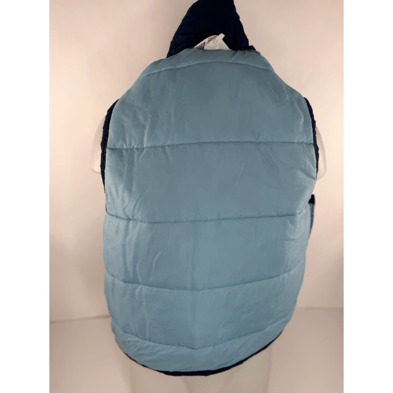 Vintage TOM CAT Vest Men L Quilted Blue Nine Lives Longley Vintage Ranch Field Chore L Longley Quilted Vest Size US L / EU 52-54 / 3 - 4 Thumbnail
