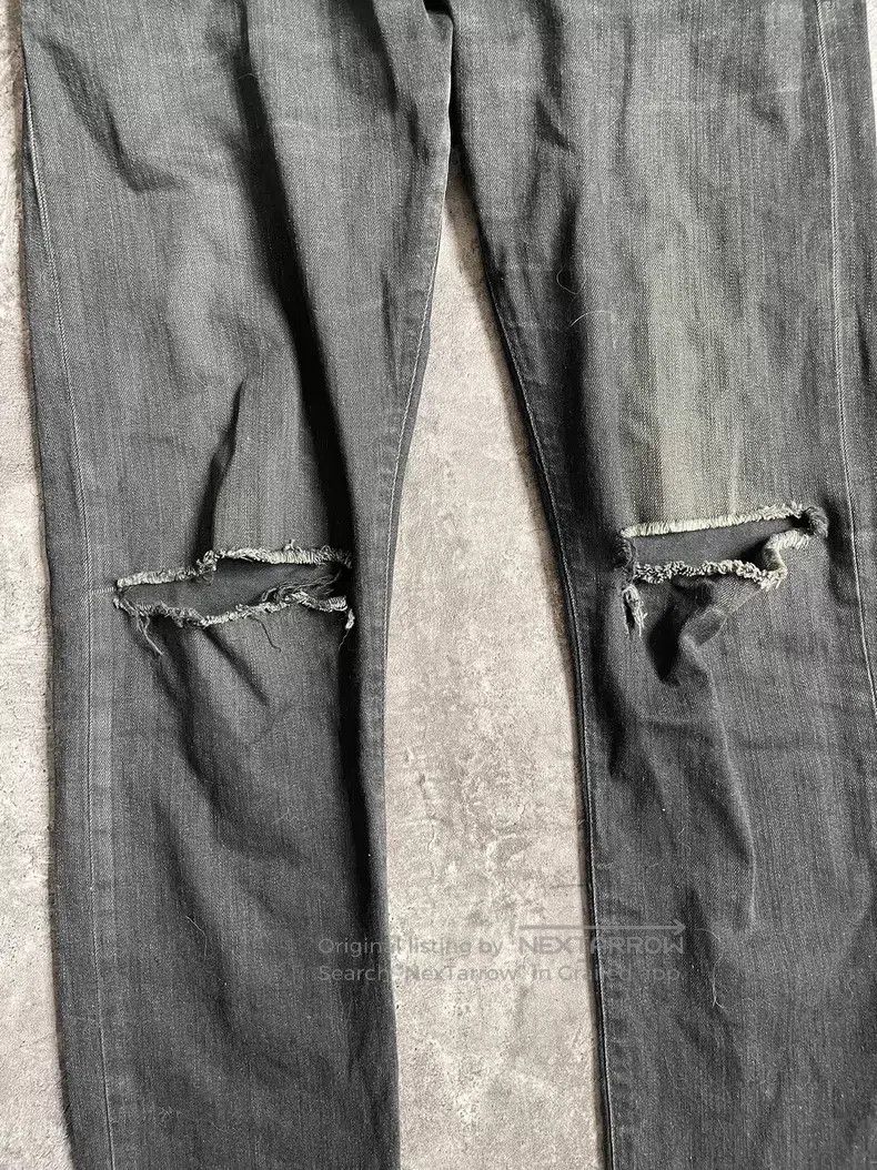 Saint Laurent Paris Saint Laurent Paris Double Knee Cut-out Destroyed Denim Pa Size US 34 / EU 50 - 3 Thumbnail